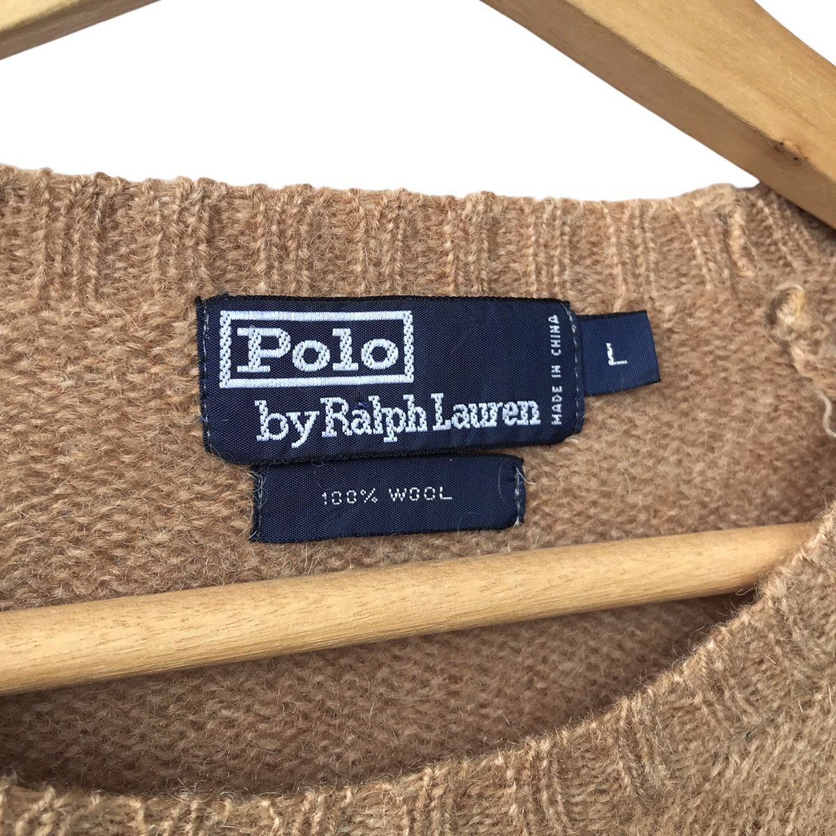 Polo Ralph Lauren × Ralph Lauren Polo Ralph Lauren RL Pure Wool Pullover Jumper Size US L / EU 52-54 / 3 - 10 Thumbnail