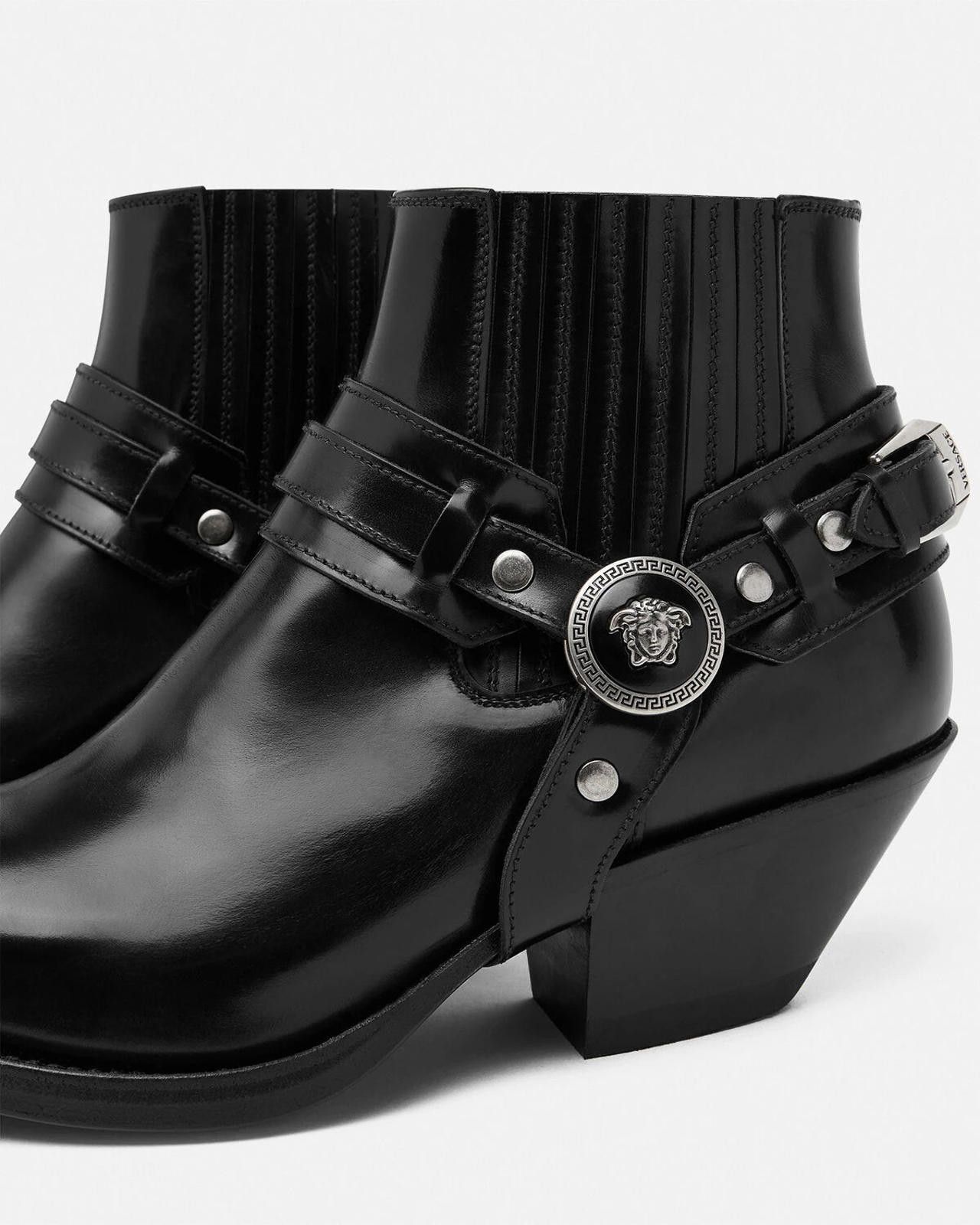 Versace Versace Texano Ankle Boots Size US 5 / IT 35 - 3 Thumbnail