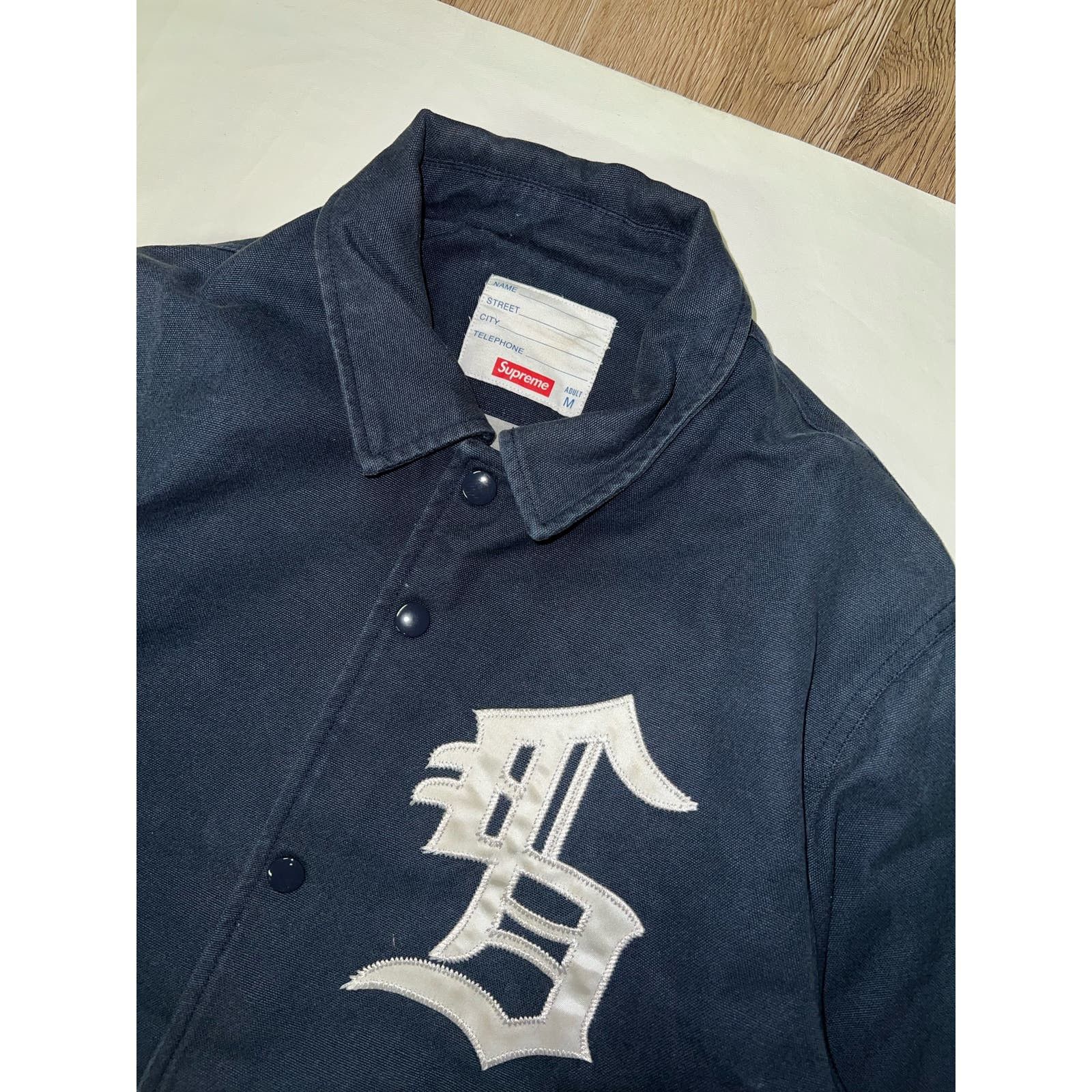 Supreme old english coaches jacket on sale