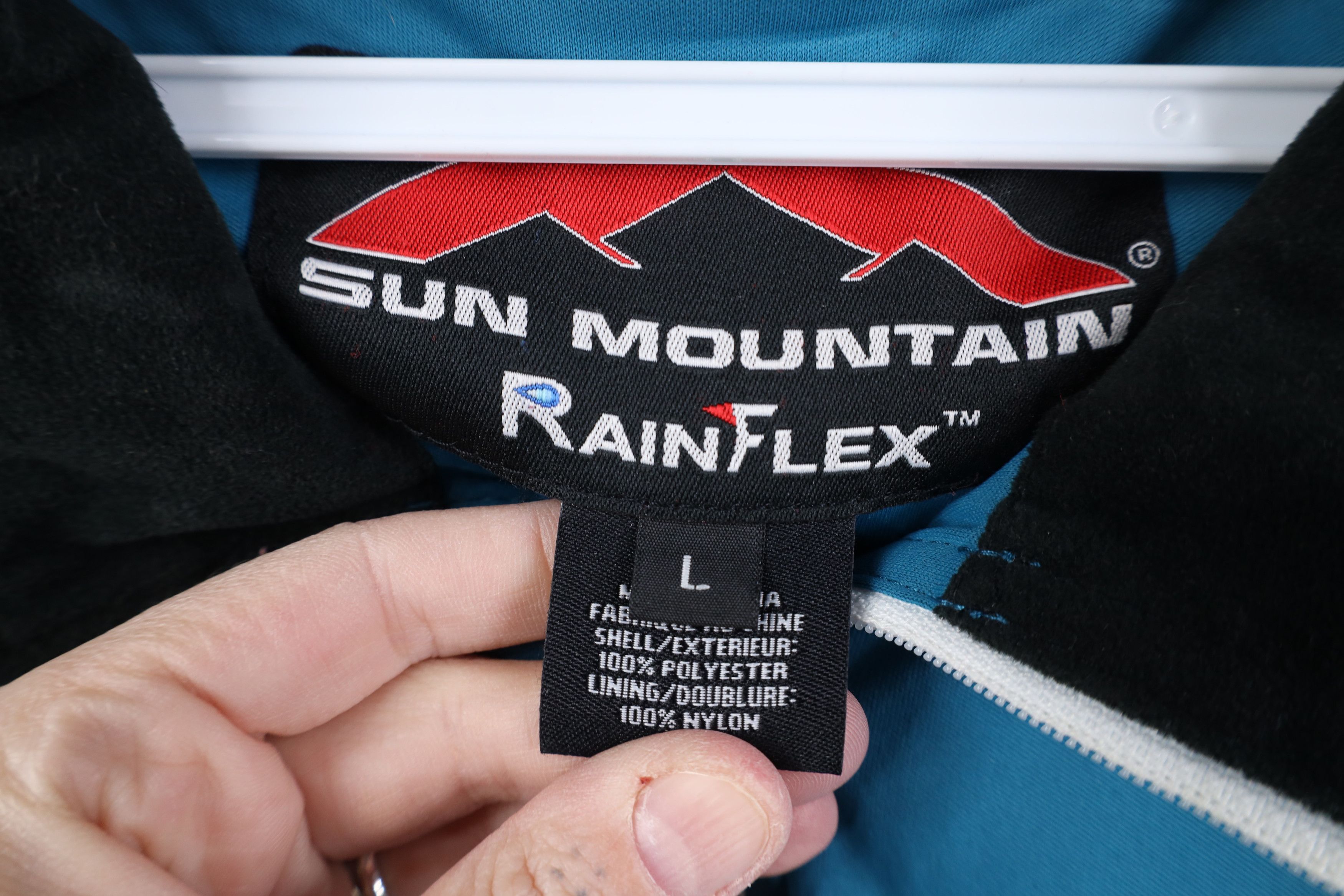 Vintage Sun Mountain Rain Flex Waterproof Golfing Rain Jacket Size L / US 10 / IT 46 - 9 Thumbnail