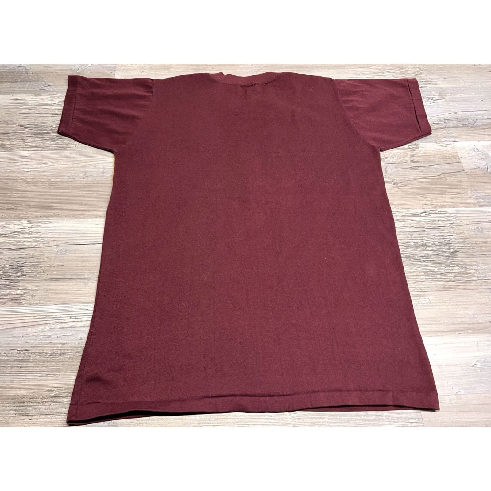 Chippewa VINTAGE Central Michigan CMU Single Stitch Chippewas Tee L Stripe Shirt Mens Red 70s Retro Size US L / EU 52-54 / 3 - 2 Thumbnail