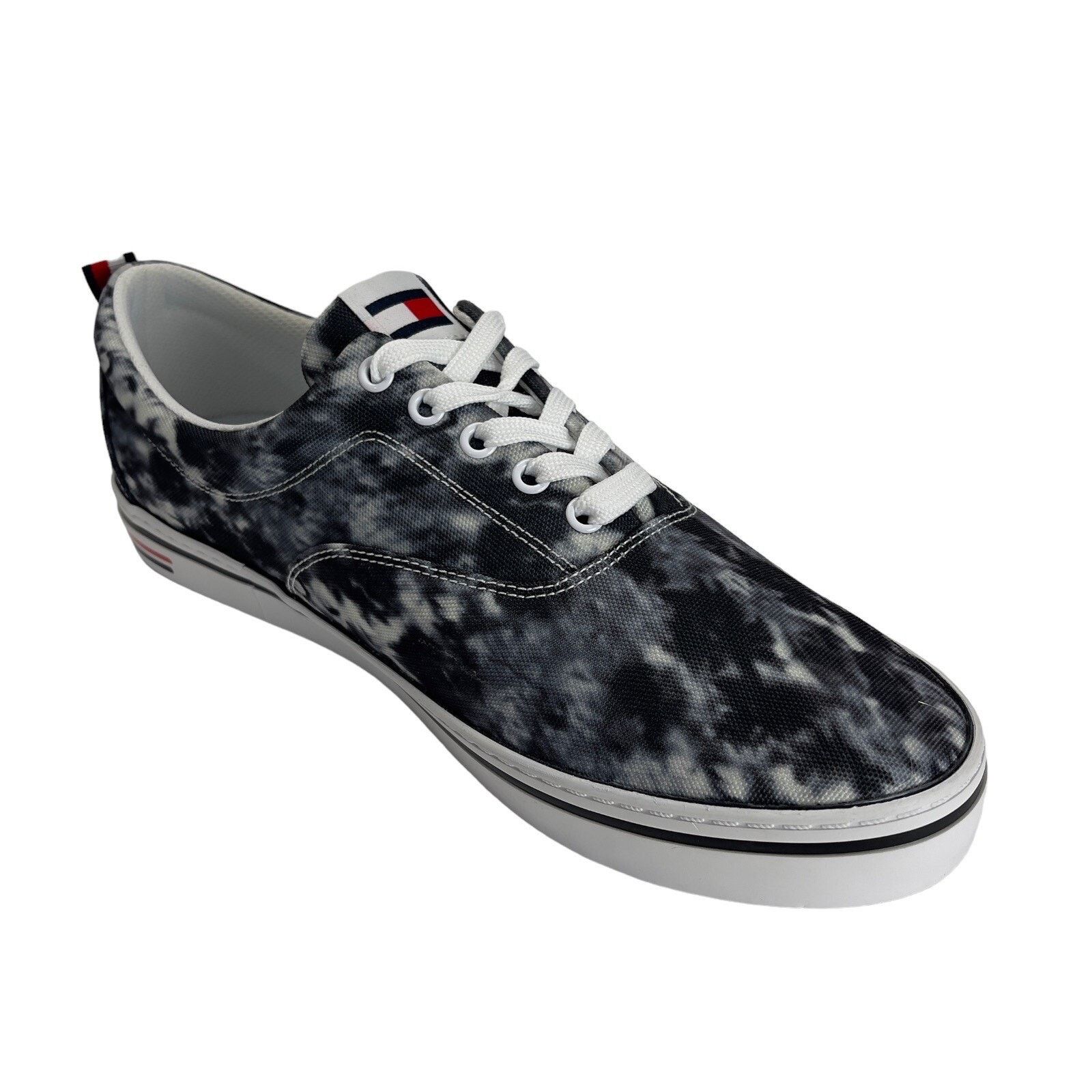 Tommy Hilfiger Tommy Hilfiger Black Tie Dye Lace-Up Remmo Sneaker Mens 12M Size US 12 / EU 45 - 11 Thumbnail