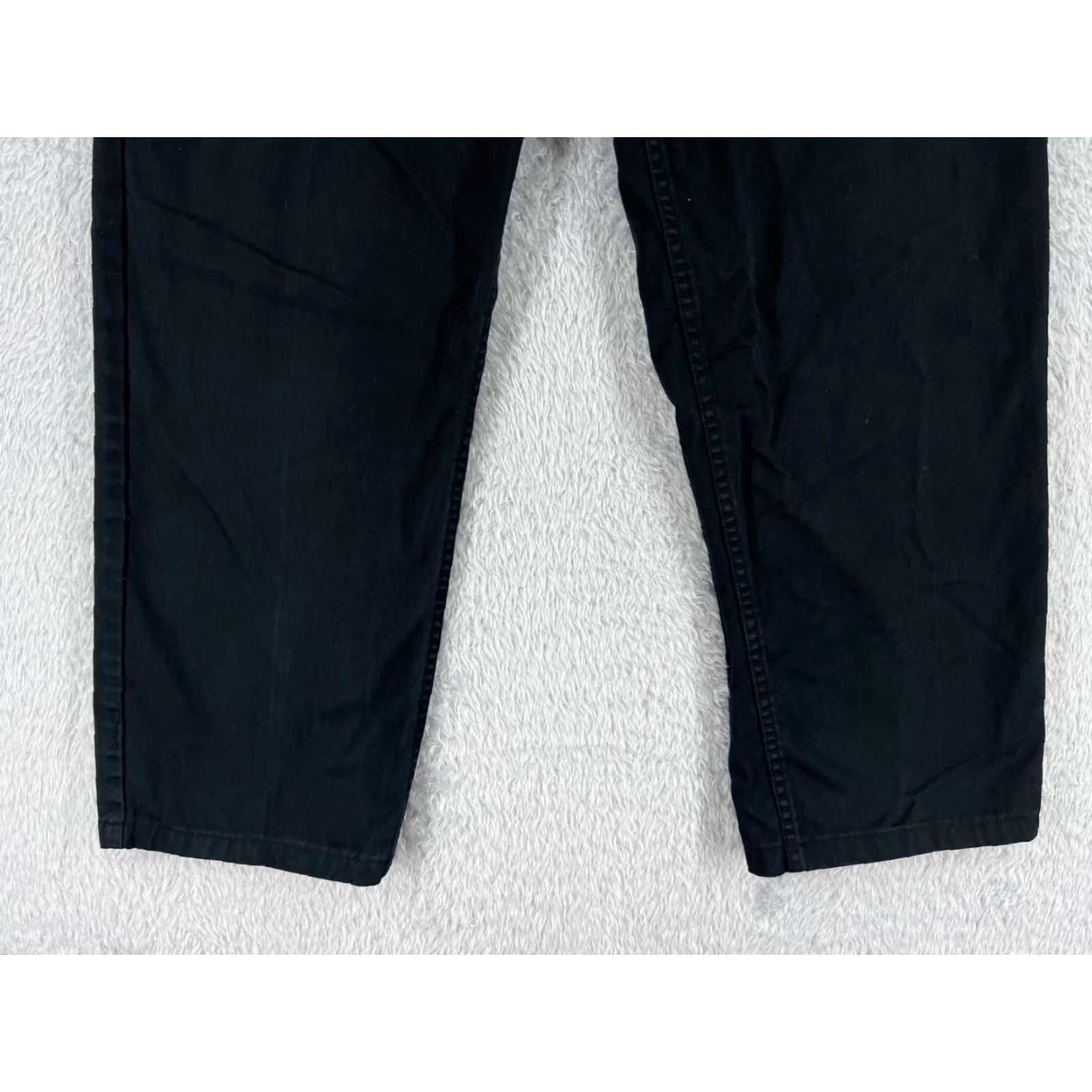 Calvin Klein Calvin Klein Jeans Women Black Denim 32 High Rise Straight Bootcut 5-Pocket Stretch Cotton Denim Pants Regular Size 32 Womens Size 24" / US 00 / IT 34 - 2 Thumbnail