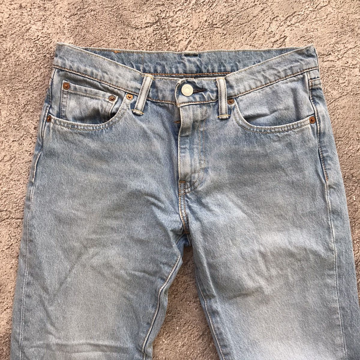 Vintage Vintage 90s Levis Baggy Distressed Faded Jeans Grunge 29 Size US 29 - 4 Thumbnail