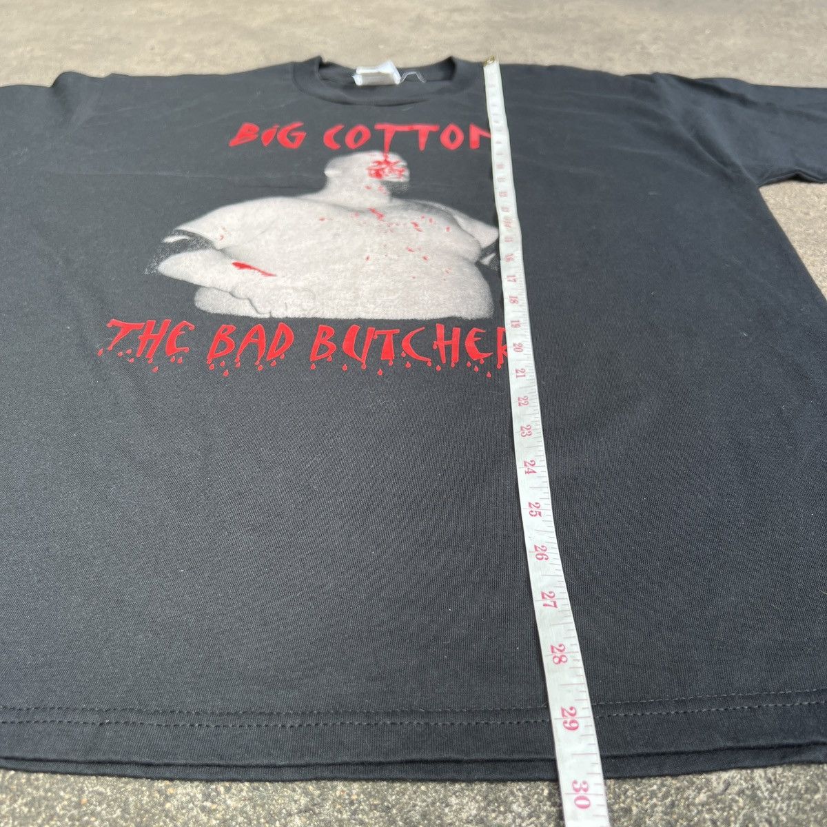Other Vintage Y2K BIG COTTON THE BAD BUTCHER Promo Tee XL Graphic Size US XL / EU 56 / 4 - 8 Thumbnail