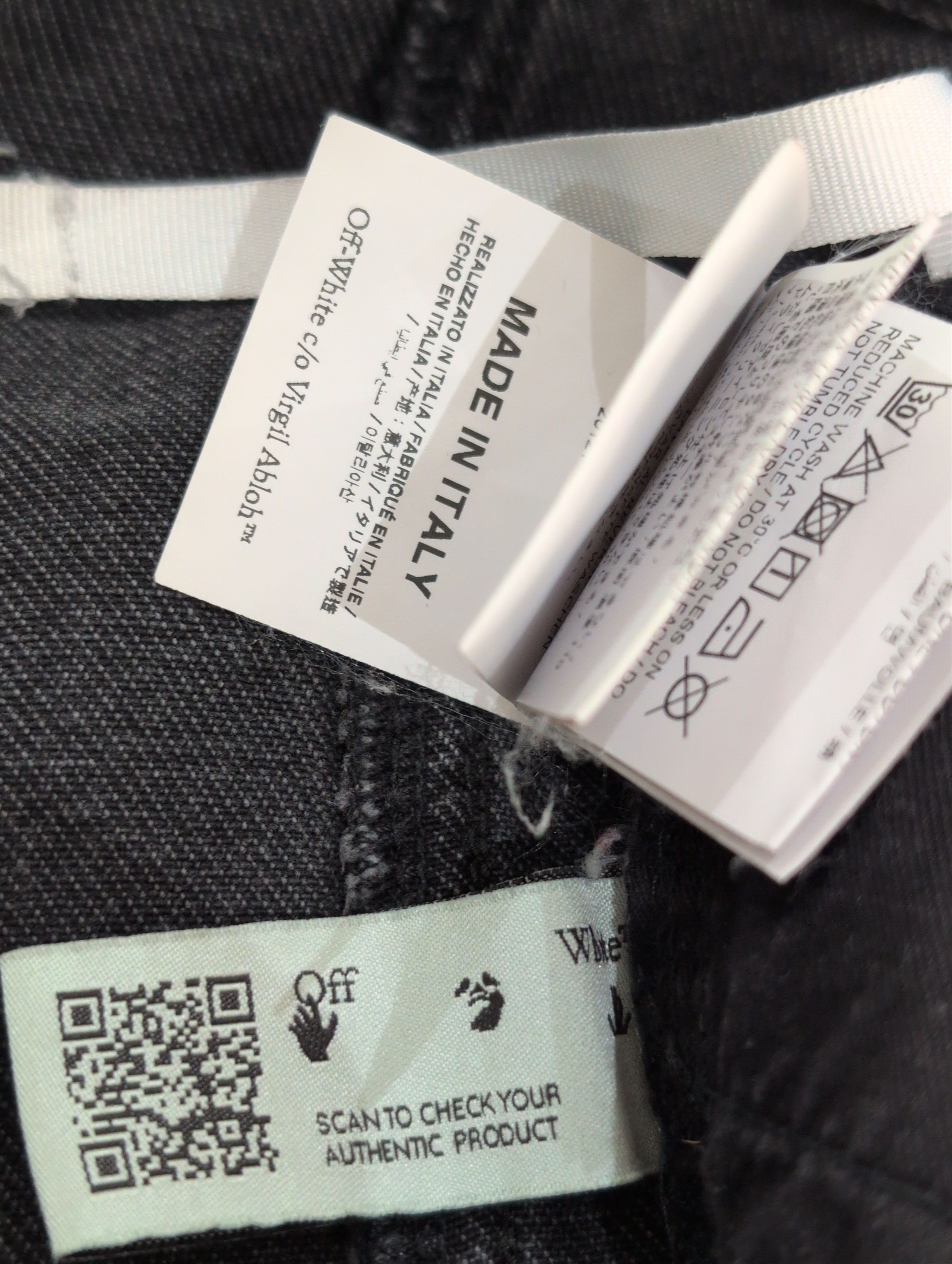 Off-White OFF WHITE DENIM JEANS Size US 31 - 16 Thumbnail