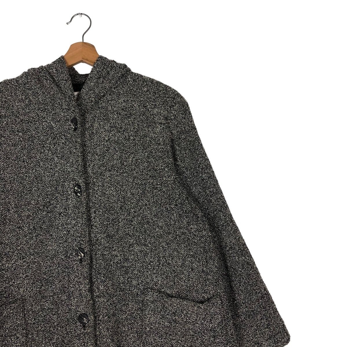 Japanese Brand 🔥RICH GREY LONG JACKET WOOL VOW TOKYO ISSEY MIYAKE Size US L / EU 52-54 / 3 - 7 Thumbnail
