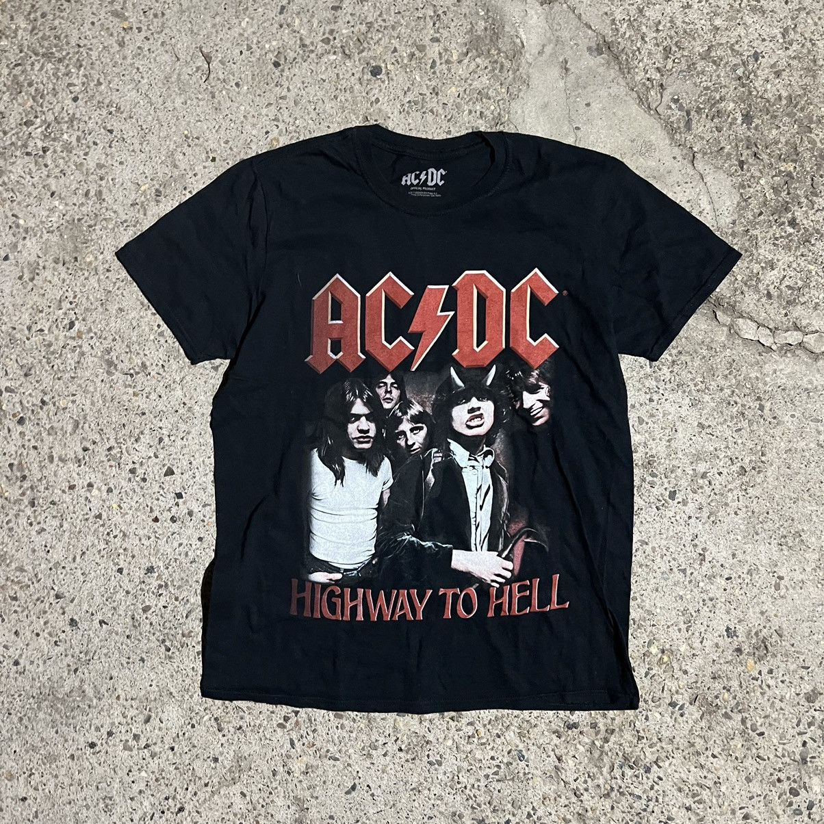 AC/DC × Band Tees × Vintage Vintage Y2K AC/DC band higway to hell graphic t shirt black Size US S / EU 44-46 / 1 - 1 Thumbnail