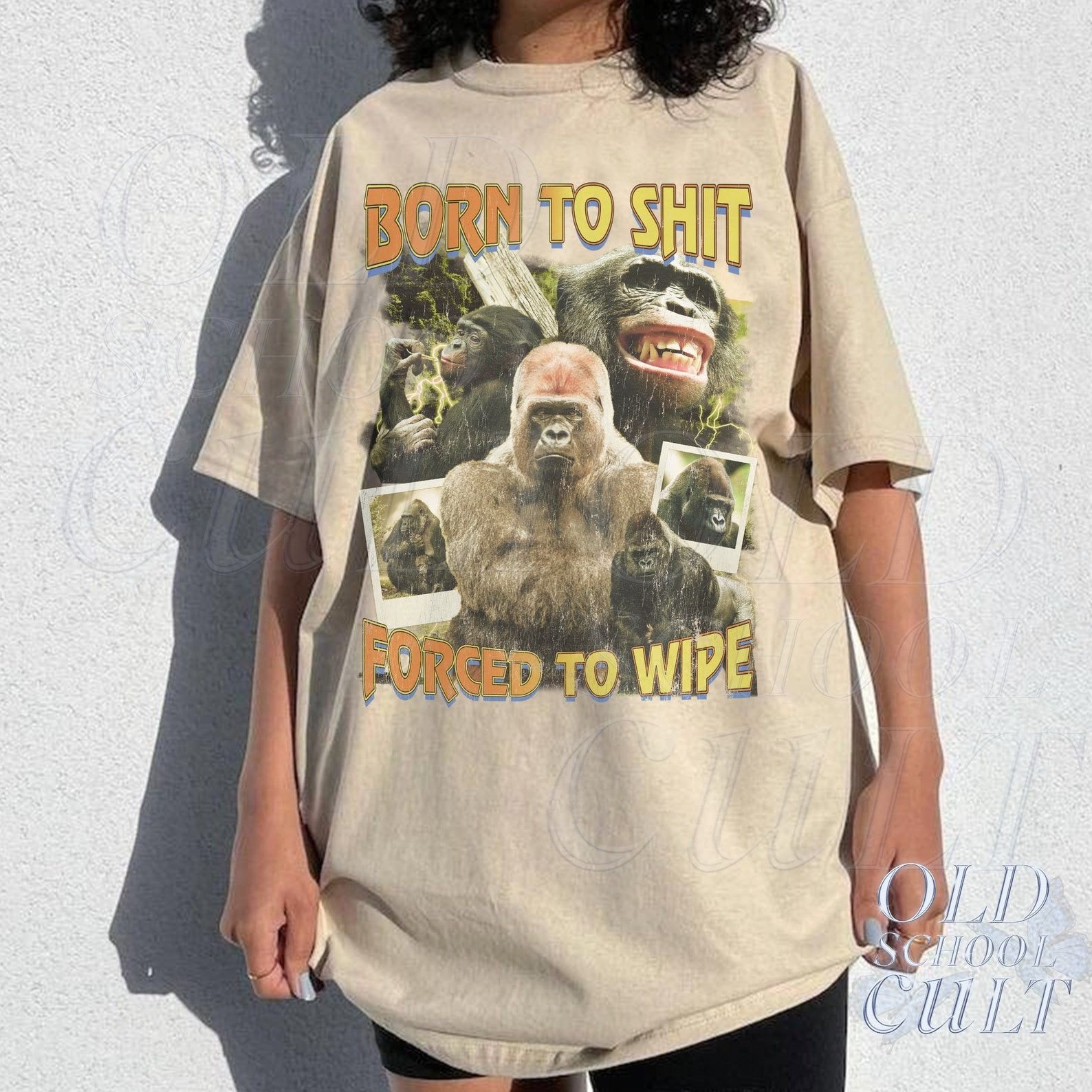 The Unbranded Brand Vintage Funny 90s Bootleg T-Shirt Size US L / EU 52-54 / 3 - 3 Thumbnail