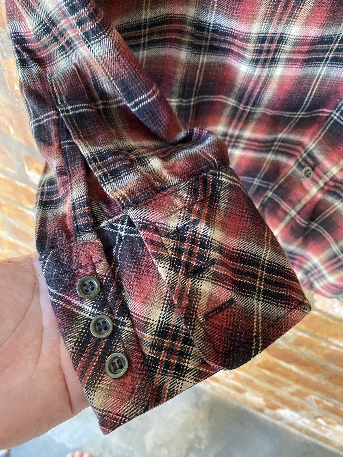 Japanese Brand × Kiminori Morishita × Tete Homme 🔥kiminori era Shadow Flannel Size US M / EU 48-50 / 2 - 10 Thumbnail