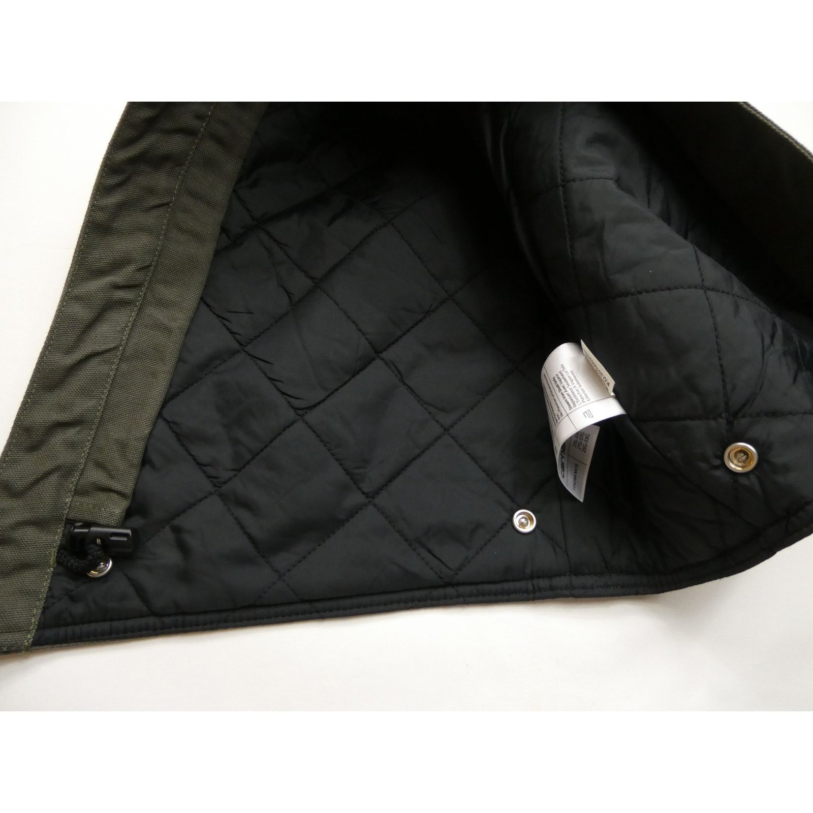 Carhartt CARHARTT WASHED DUCK INSULATED HOOD, gray, brand new, 2X-5X Size ONE SIZE - 3 Thumbnail