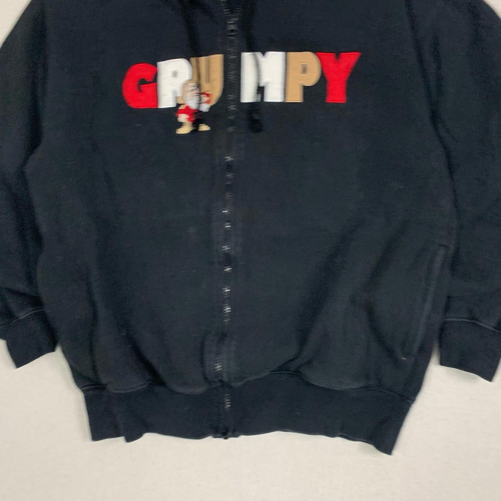 Disney Grumpy Seven Dwarves Disney Full Zip Hoodie Sweater S Y2K Size US S / EU 44-46 / 1 - 8 Thumbnail