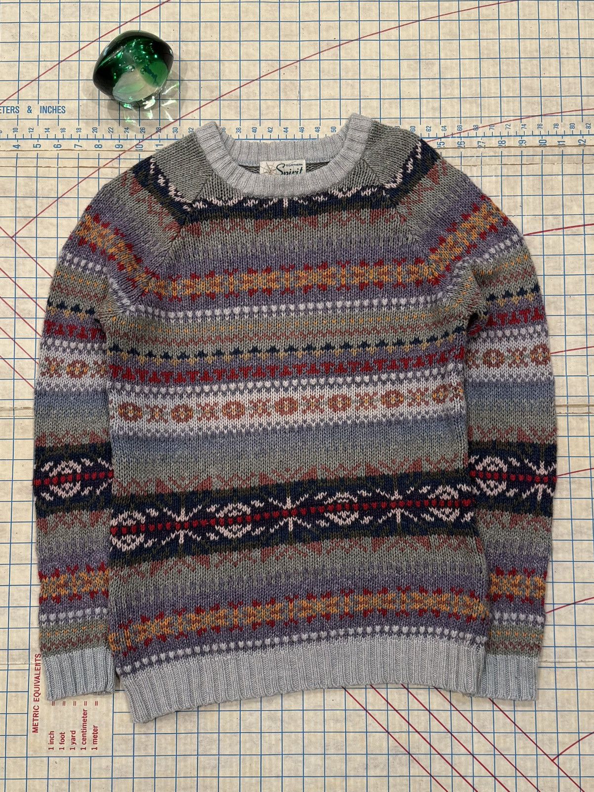 Northern Reflections Vintage Northern Spirit Knit Sweater Tagged Women’s Large Size L / US 10 / IT 46 - 1 Thumbnail