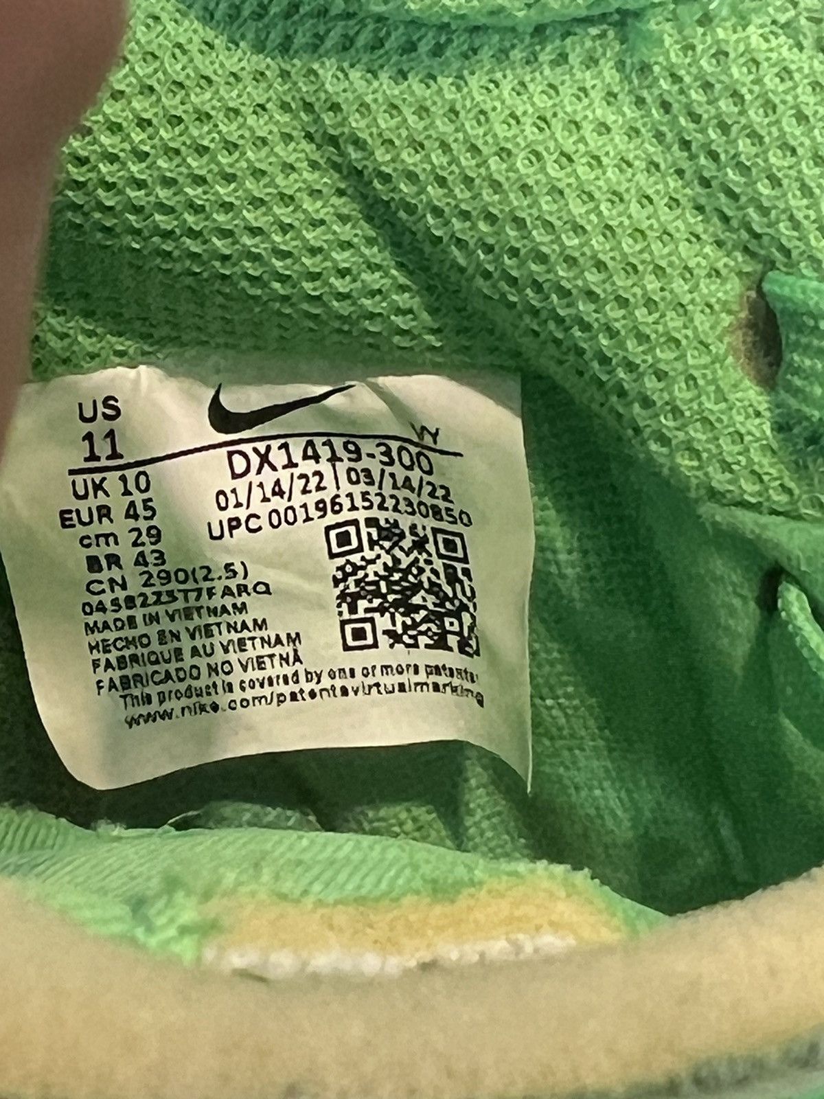Nike × Off-White Nike x Off-White Air Force 1 Low Brooklyn Size US 11 / EU 44 - 7 Thumbnail