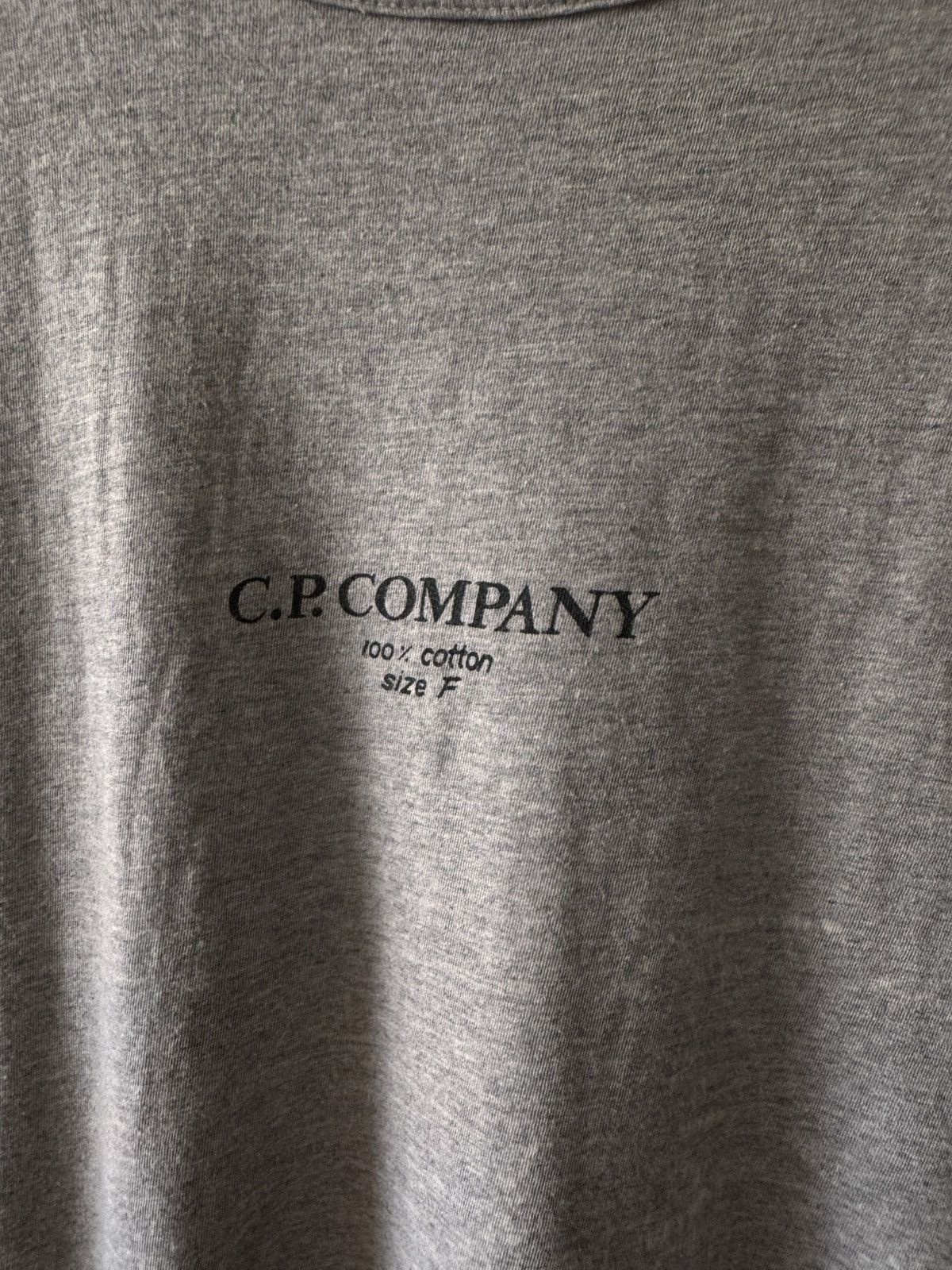 C.P. Company Vintage CP COMPANY IDEAS MASSIMO OSTI CENTER SPELLOUT Size US XL / EU 56 / 4 - 8 Thumbnail