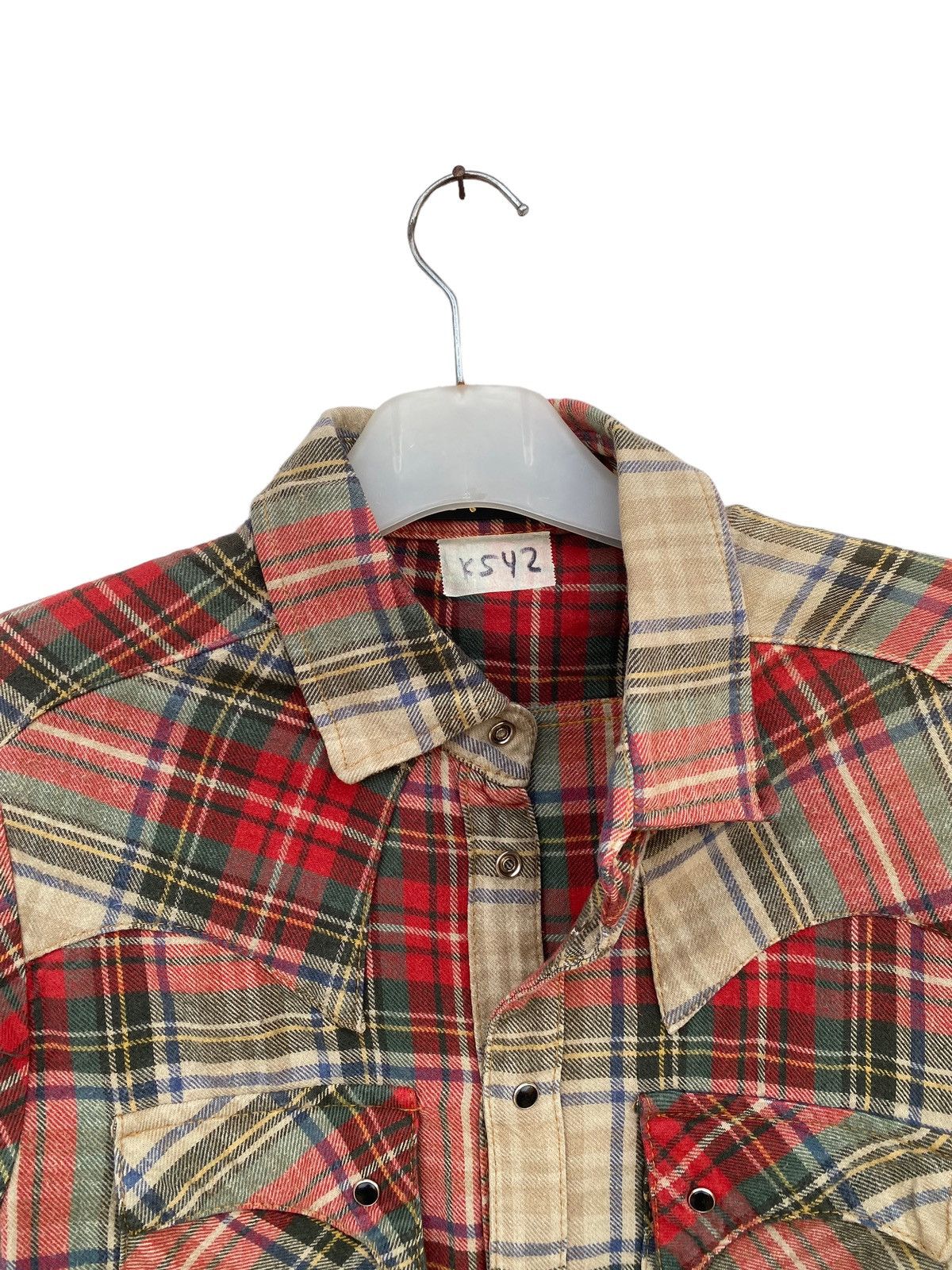 April 77 Vintage April 77 Checkered Western Flannel Shirt Size US S / EU 44-46 / 1 - 6 Thumbnail