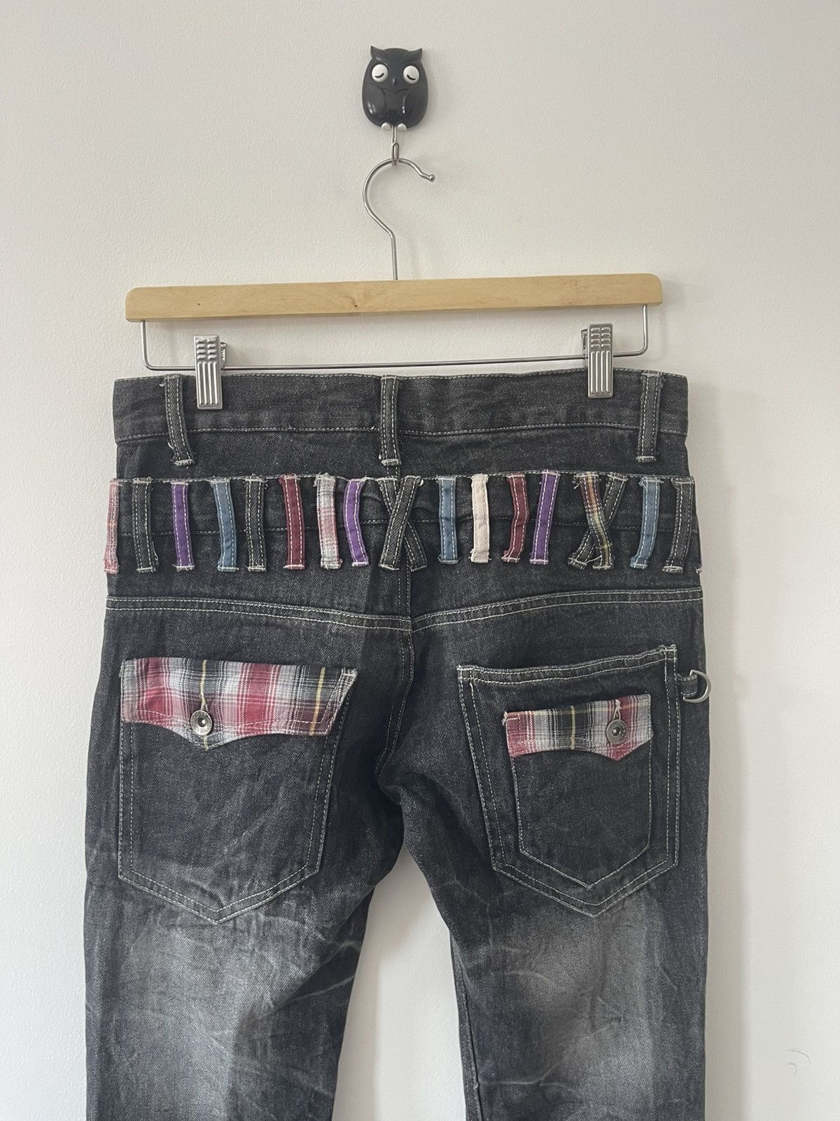 14th Addiction Rare Vintage DOUBLEFOCUS Double Waisted Hysteric Lgb Style Size US 30 / EU 46 - 4 Thumbnail
