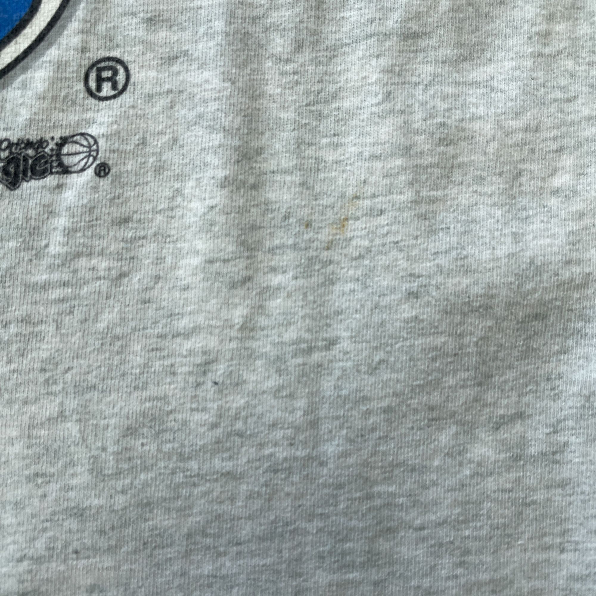 Nutmeg Nutmeg Orlando Magic Wizard Double Sided Grey T-Shirt Size US XL / EU 56 / 4 - 6 Thumbnail