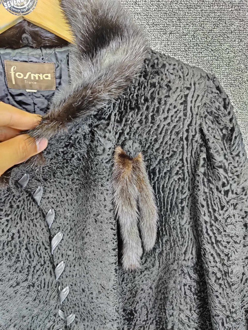 Other Fosma France Faux Fur Suede Leather Coat Jacket Size US M / EU 48-50 / 2 - 9 Thumbnail