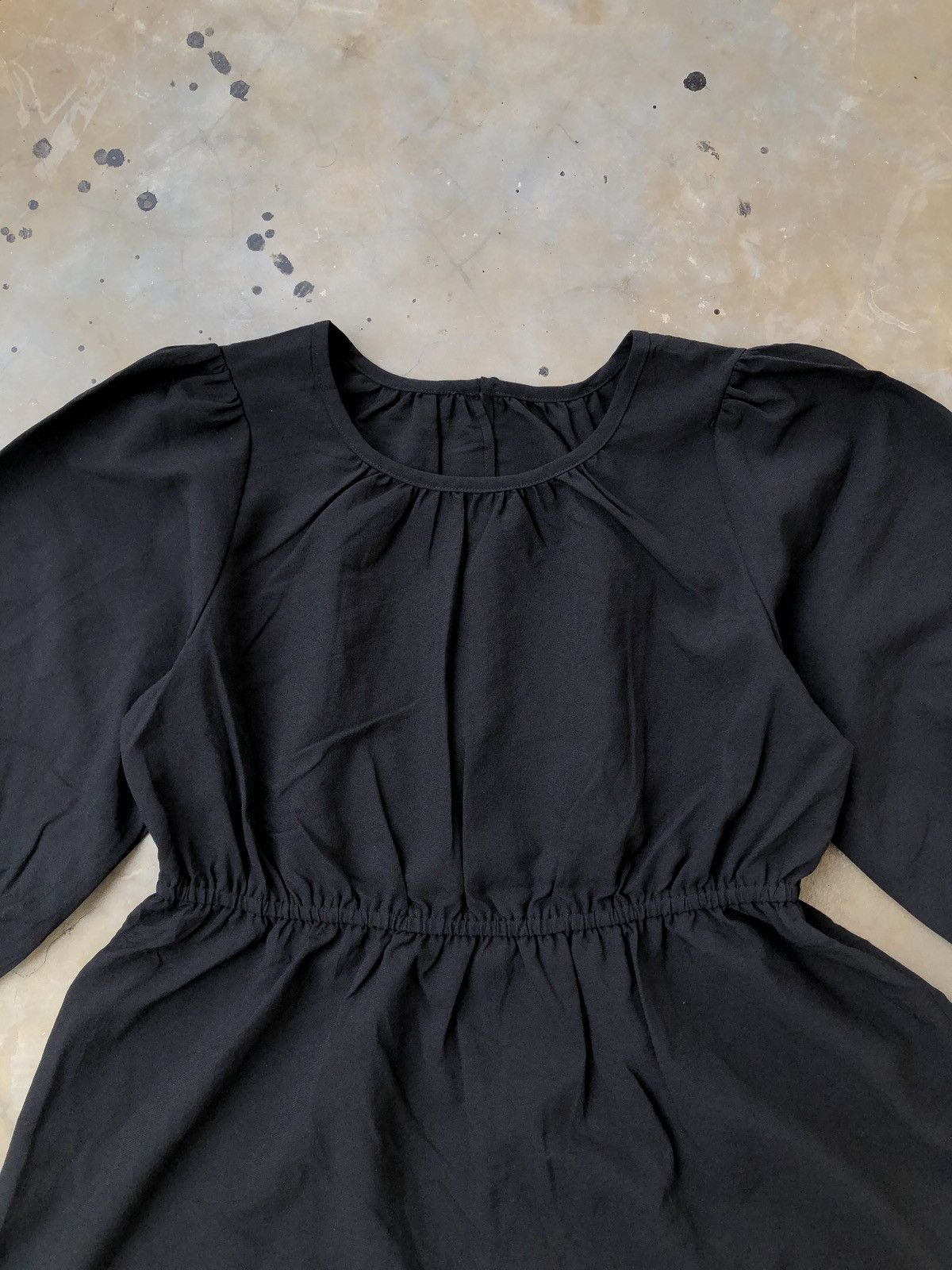 Japanese Brand × URBAN RESEARCH DOORS Blouse and Mini Dress Urban Research Japan Black Size ONE SIZE - 2 Thumbnail