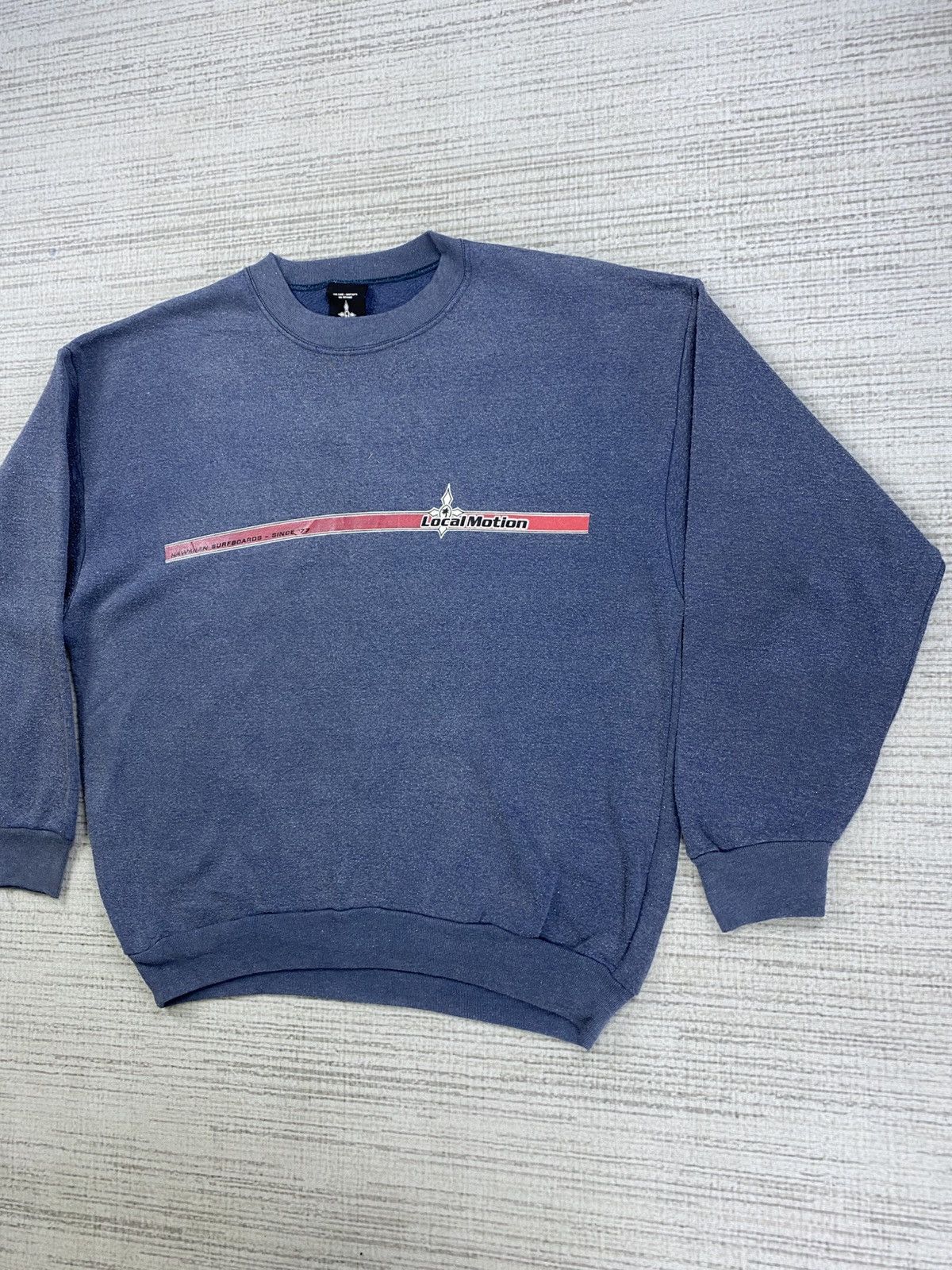 Vintage Vintage Local Motion Hawaiian Surfboards Casual Sweatshirt Size US L / EU 52-54 / 3 - 4 Thumbnail
