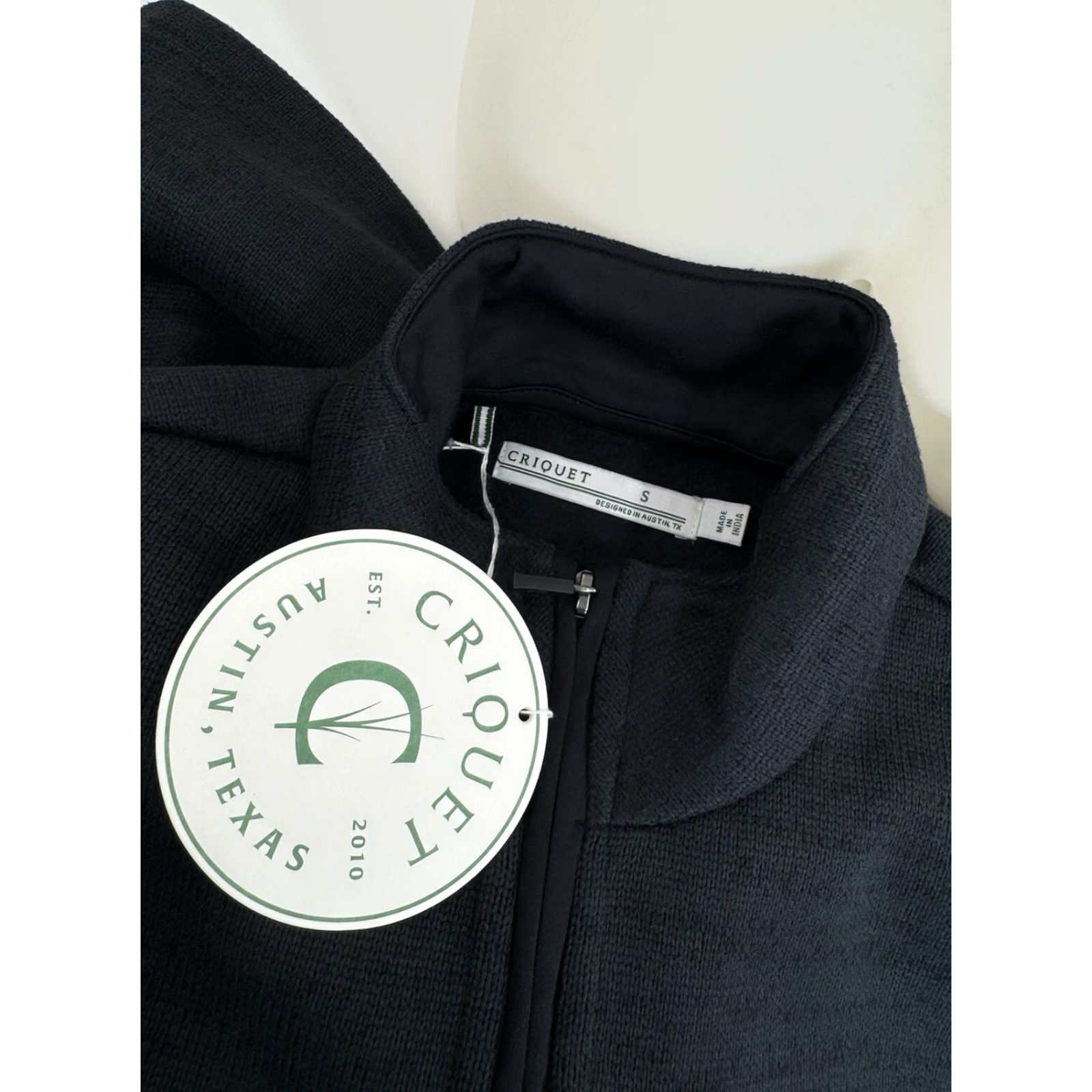 Logo 7 CRIQUET Austin - NEW w TAG - Zip 3 Pocket Embroidered Logo S Performance Jacket Mens Shirt Size US S / EU 44-46 / 1 - 5 Thumbnail