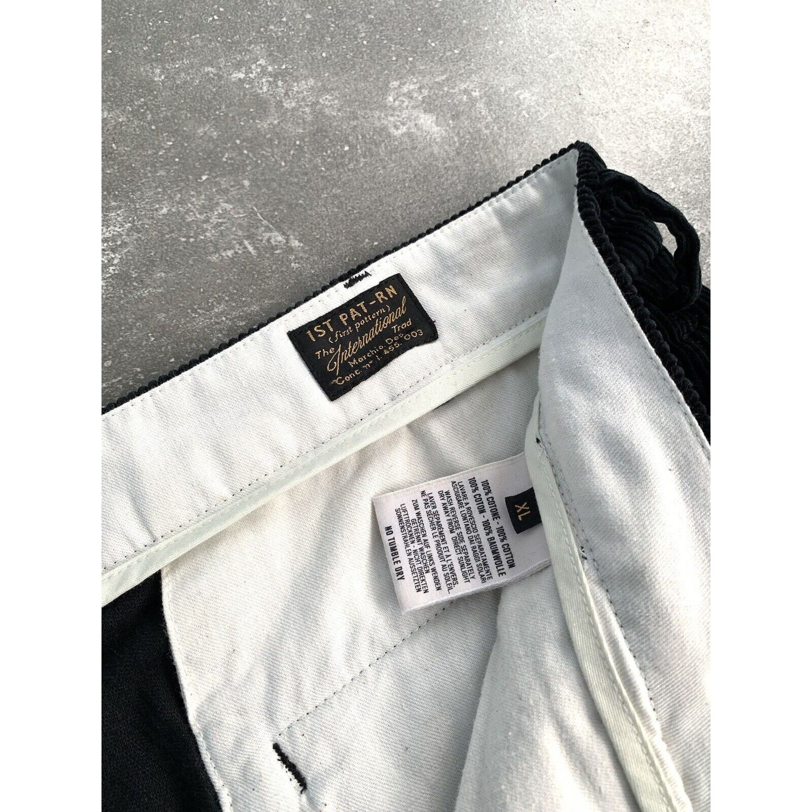 1ST PAT-RN × Japanese Brand Men's 1st Pat-RN (First Pattern) CORDUROY Chino Pants XL W36 Size US 38 / EU 54 - 14 Thumbnail