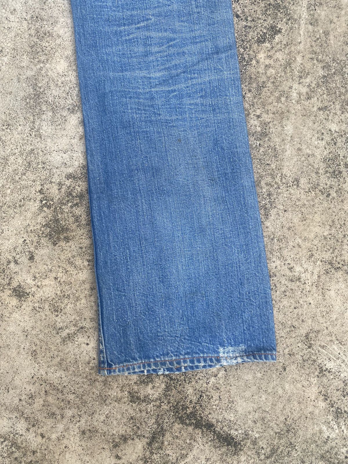 Japanese Brand Flare Jeans Earnest Sewn Distress Boot Cut Size US 31 - 17 Thumbnail