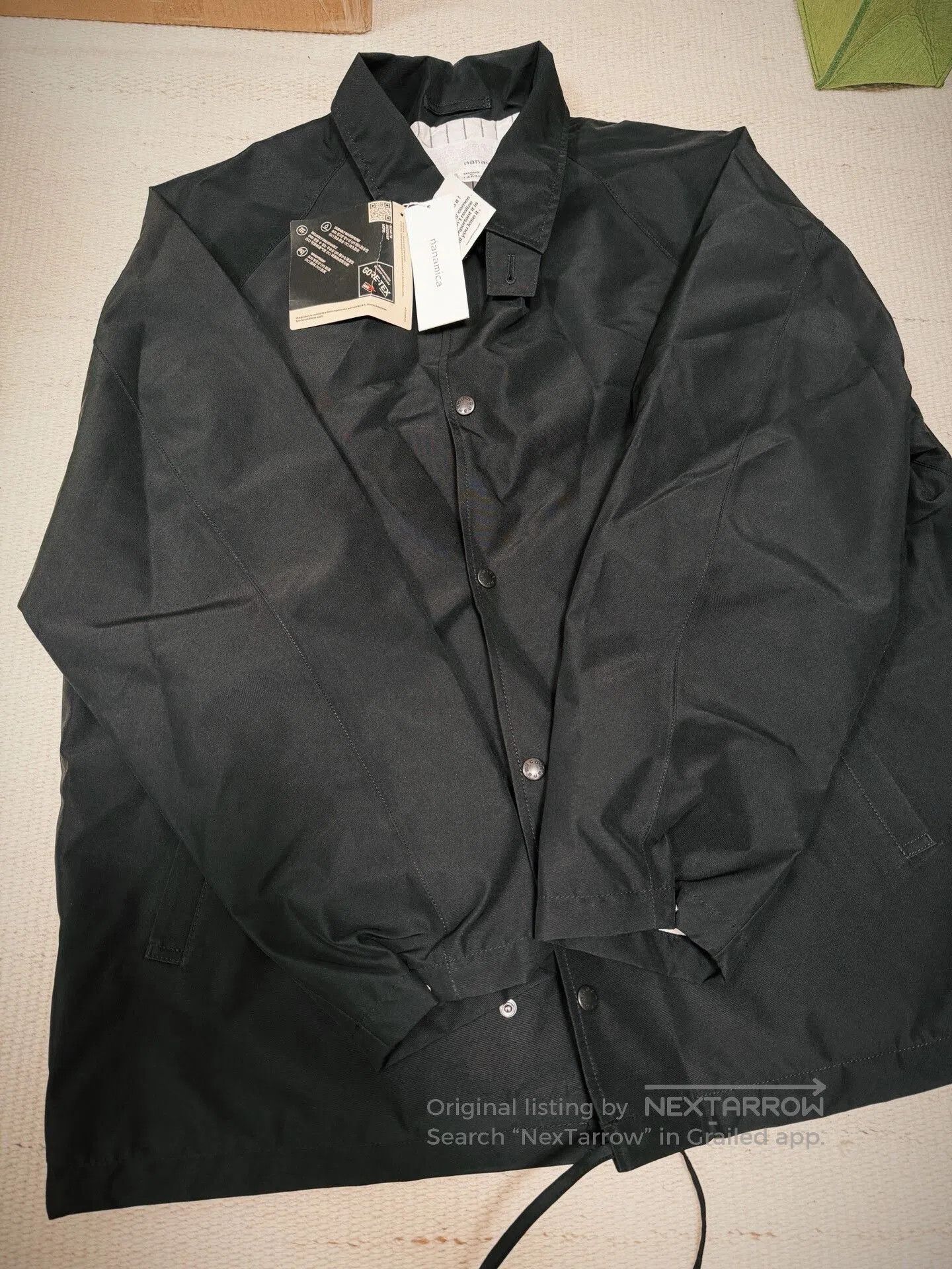 Nanamica black gore-tex coach jacket by nanamica. Size US L / EU 52-54 / 3 - 1 Thumbnail