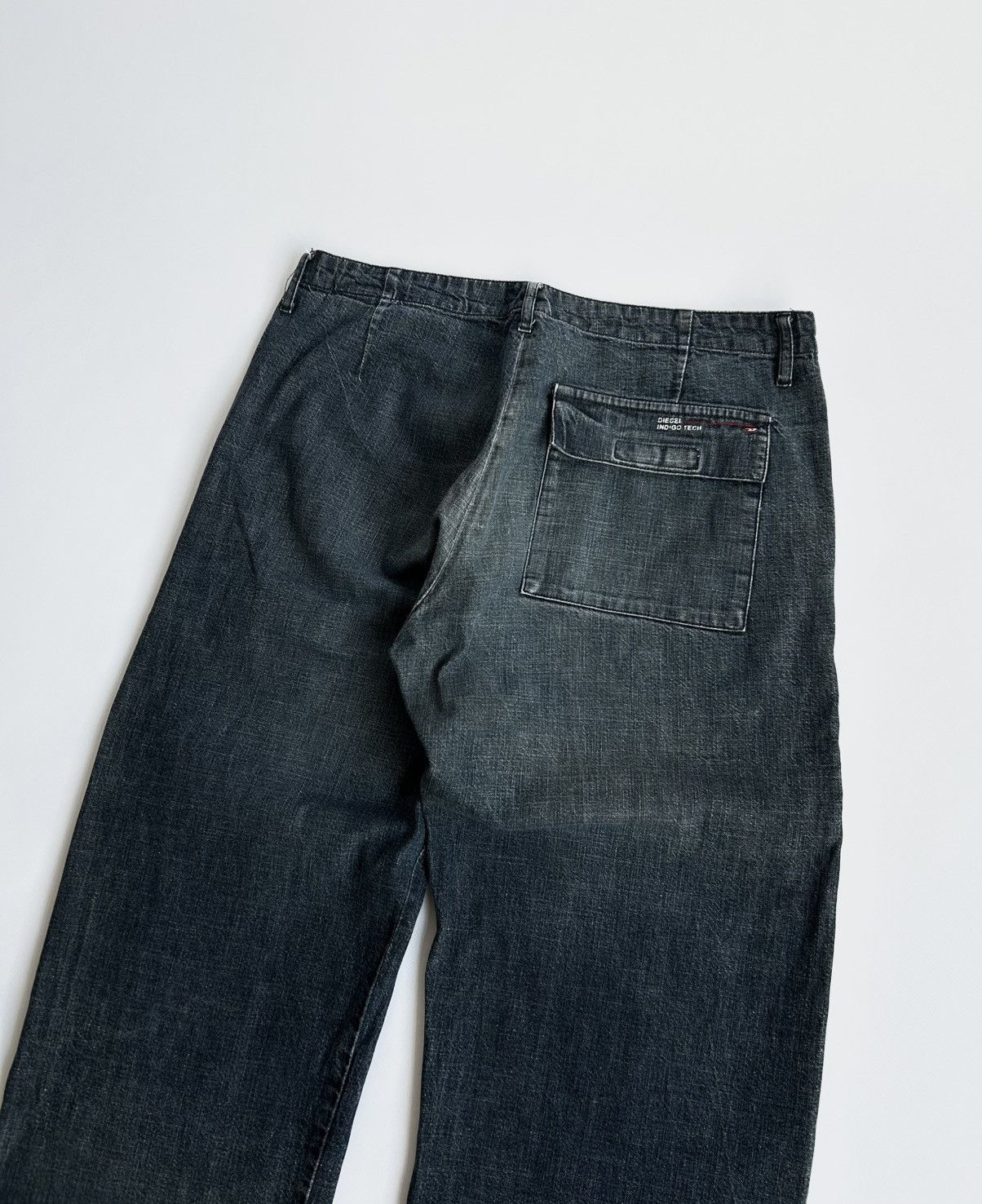 Diesel × Dolce & Gabbana × Yohji Yamamoto Vintage Diesel feded y2k jeans denim pants Size US 34 / EU 50 - 3 Thumbnail