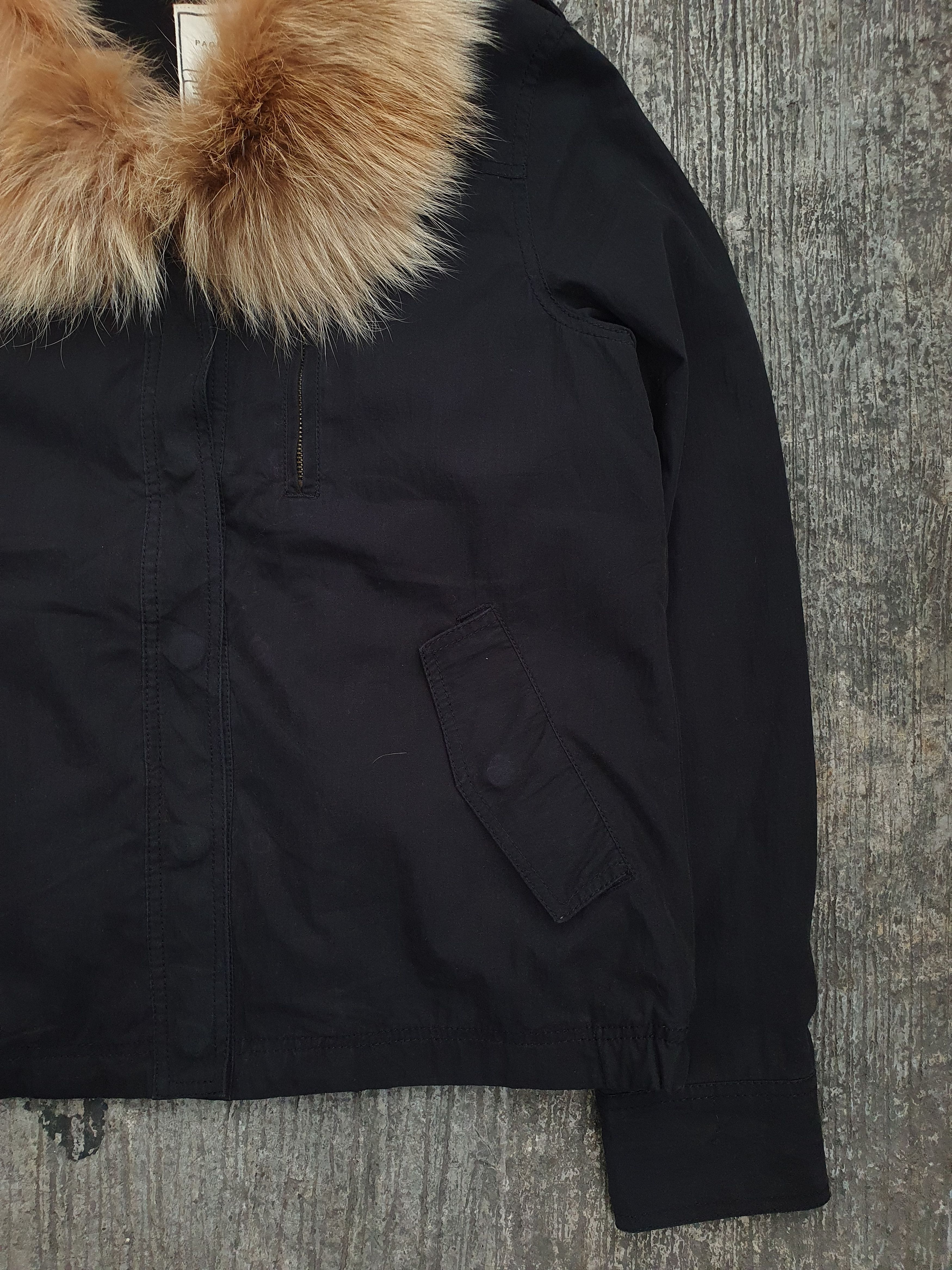 If Six Was Nine Fox Fur Collar Military Jacket Size US S / EU 44-46 / 1 - 6 Thumbnail