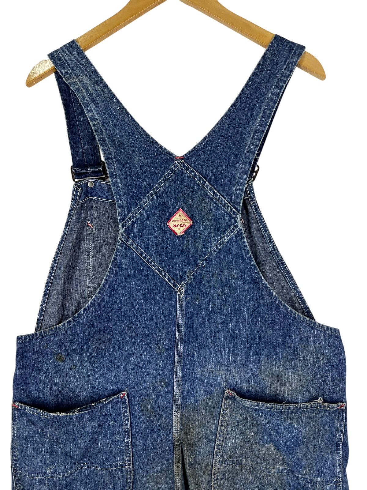 JCPenney × Vintage 50s Vintage PayDay Penney's Union Made sanforized Overalls Size US 34 / EU 50 - 4 Thumbnail