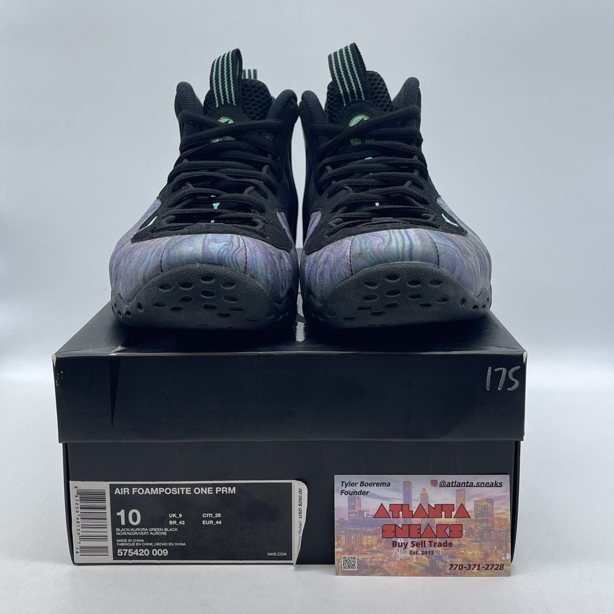 Nike Air foamposite one abalone Size US 10 / EU 43 - 2 Thumbnail