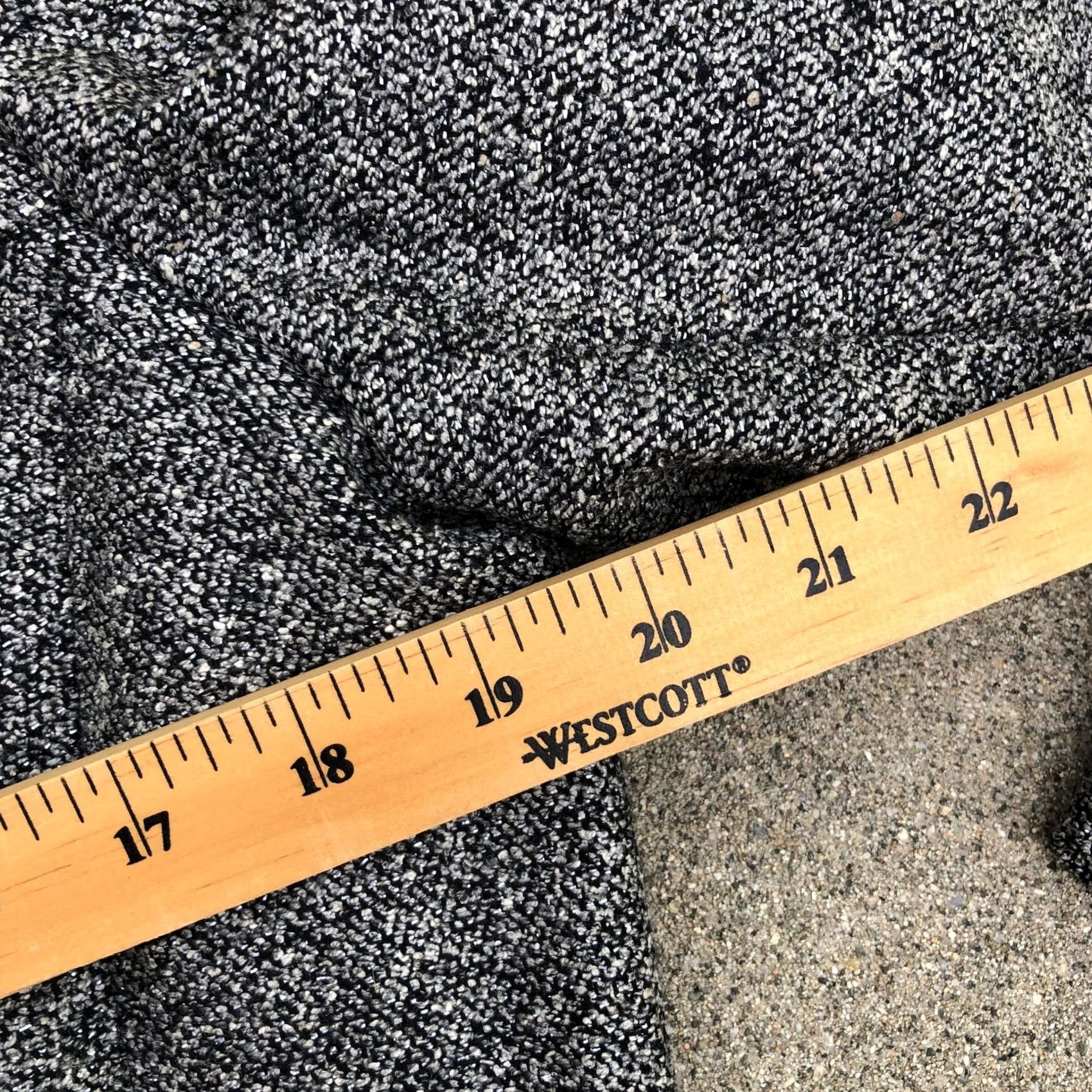 Anne Klein ANNE KLEIN AK Wool Silk Blazer Jacket Women's 14 Gray Stretch Long Sleeve Blazer 14 Womens Gray 90s Fashion? Size XL / US 12-14 / IT 48-50 - 6 Thumbnail