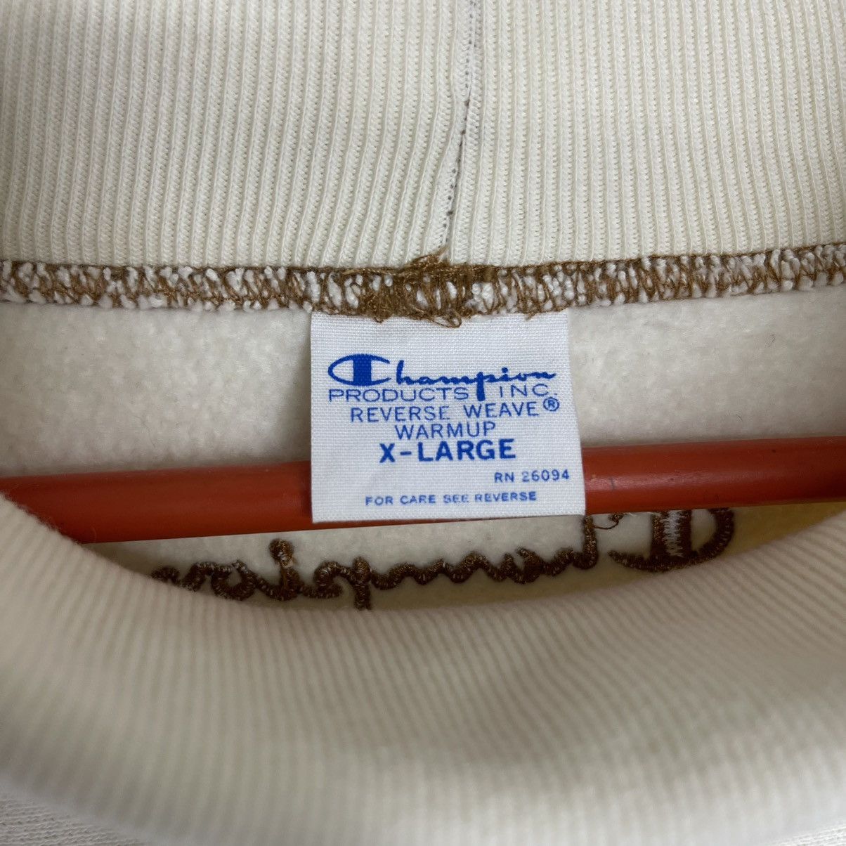 Champion × Vintage Vintage Champion Reverse Weave Turtleneck Sweatshirt Size XL Size US XL / EU 56 / 4 - 6 Thumbnail