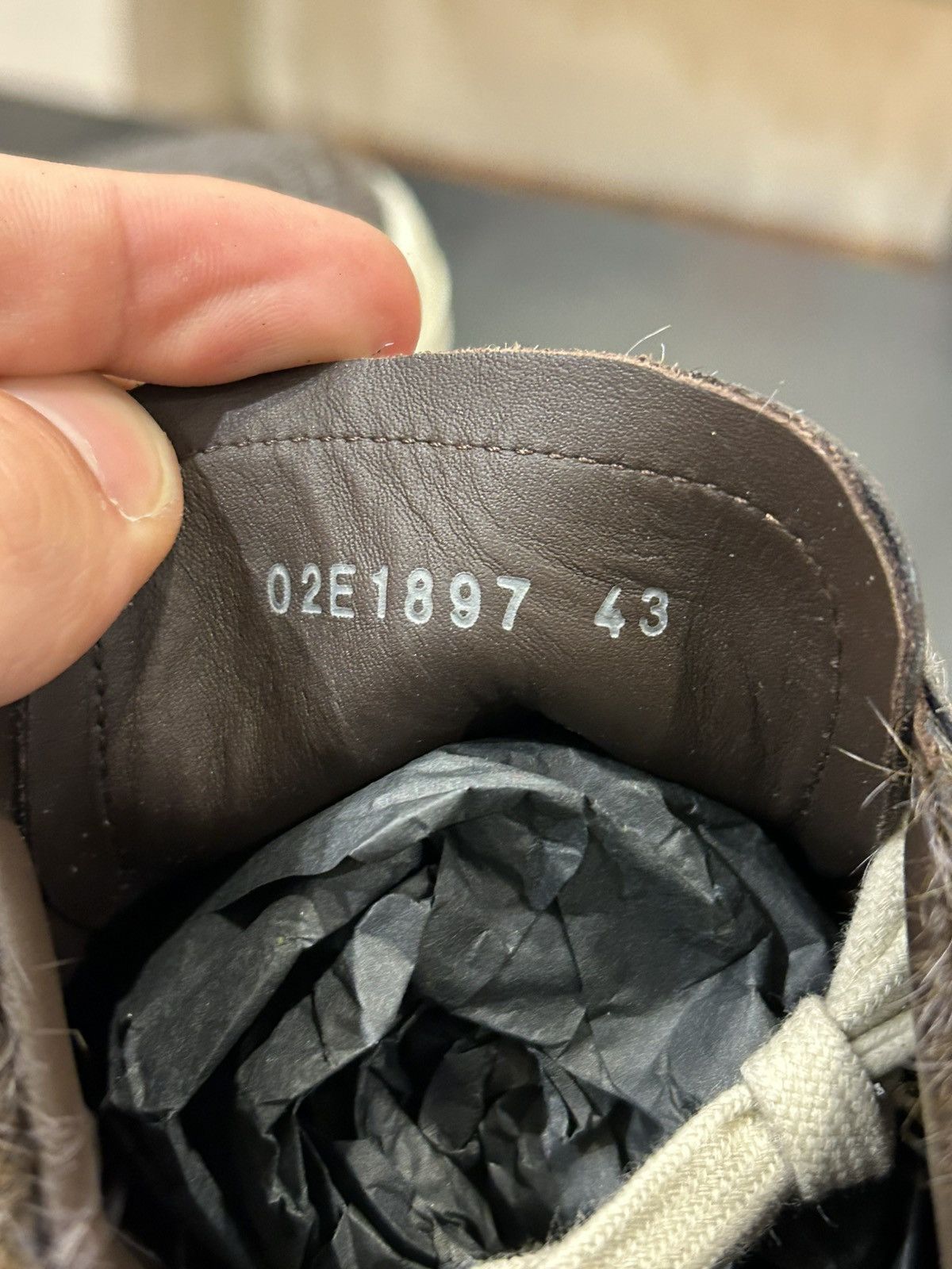 Rick Owens Rick Owens Hair Vintage Low Sneaker Size US 10 / EU 43 - 6 Thumbnail