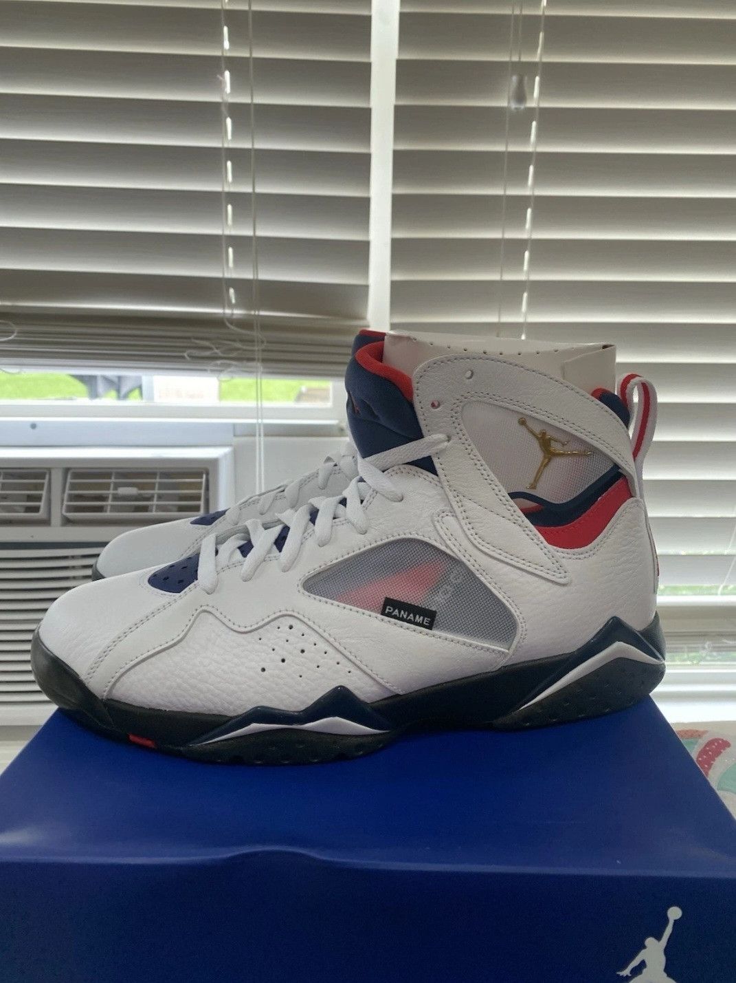 Jordan Brand Nike PSG X Air Jordan Retro 7 Paname CZ0789105 Size 10.5 Men Size US 10.5 / EU 43-44 - 3 Thumbnail