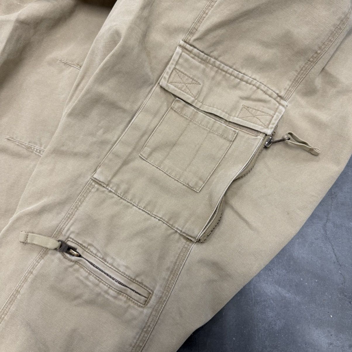 Old Navy × Vintage Vintage Y2K Old Navy JNCO Baggy Cargo Tech Loose Skater Pant Size US 36 / EU 52 - 9 Thumbnail