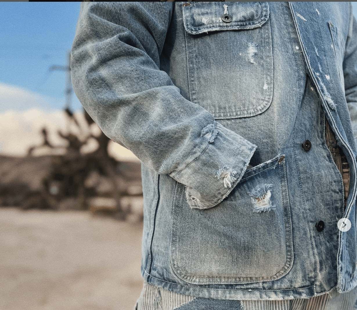 Other All time high denim chore coat Size US L / EU 52-54 / 3 - 2 Thumbnail