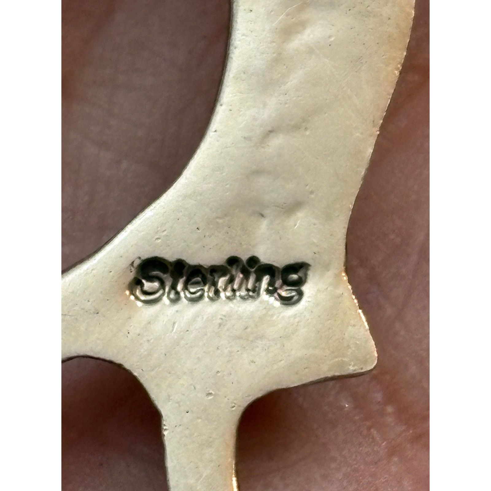 Other Vintage Sterling Silver Kokopelli Pendant Turquoise Accent Size ONE SIZE - 4 Thumbnail