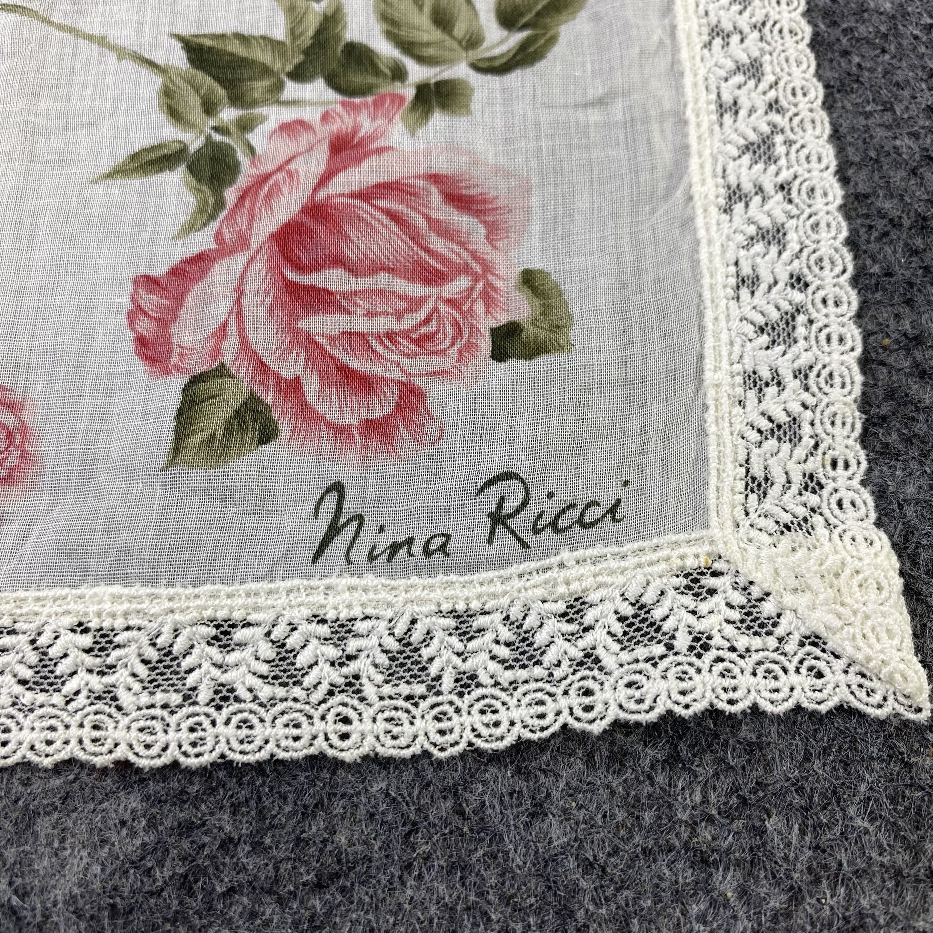 Nina Ricci Nina Ricci Handkerchief / Bandana / Neckerchief-B2373 Size ONE SIZE - 7 Thumbnail