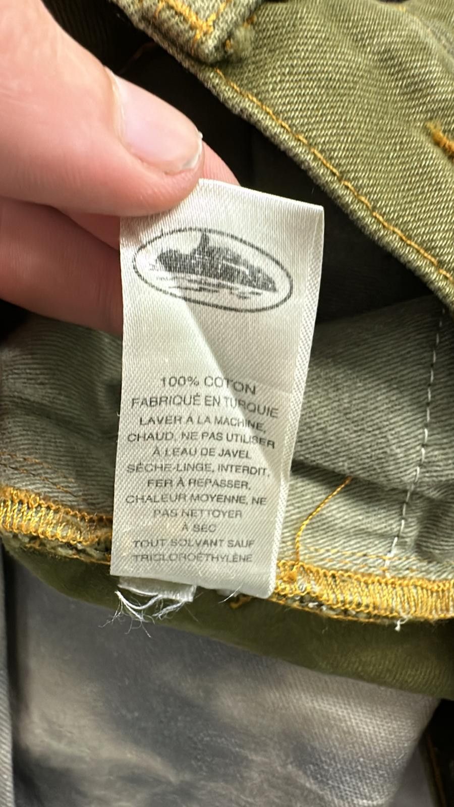 Corteiz Corteiz FW23 Alcatraz Pattern Denim Jeans Khaki Medium Size US 32 / EU 48 - 6 Thumbnail