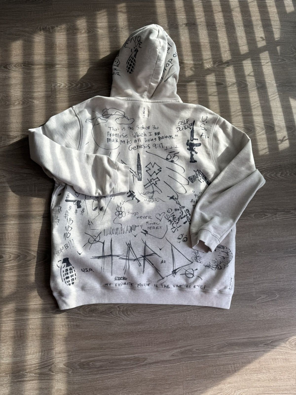 Gap Custom Gap tattoo hoodie Size US L / EU 52-54 / 3 - 2 Thumbnail