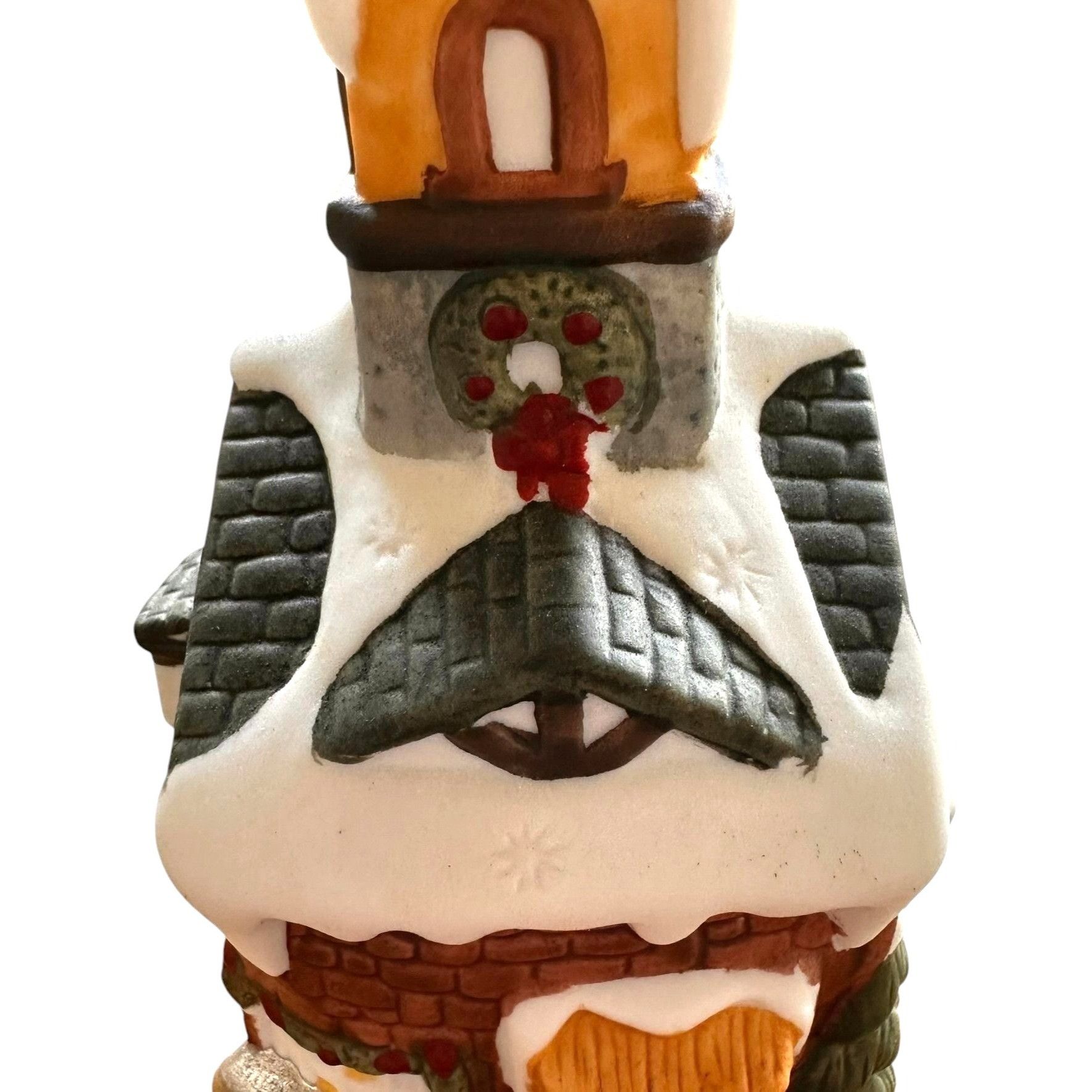 Vintage Vintage Gift Collection Hand Painted Porcelain House Dinner Size ONE SIZE - 3 Thumbnail