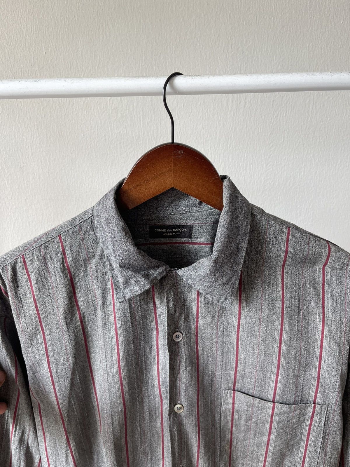 Comme des Garcons Homme Plus 1988 Comme Des Garcons Homme Plus Open Color Oversize Shirt Size US XL / EU 56 / 4 - 5 Thumbnail