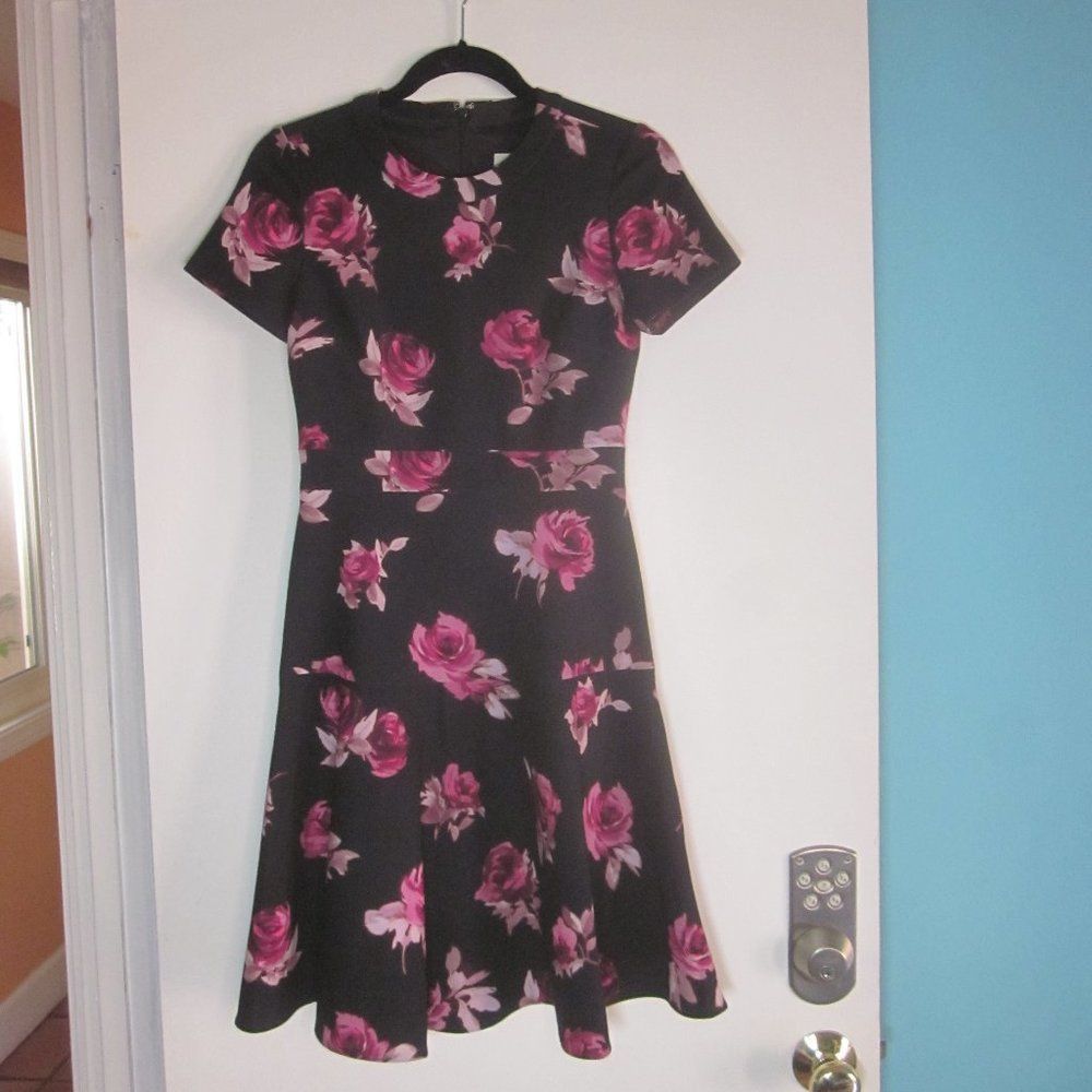 Kate Spade Rose Dress Size 0