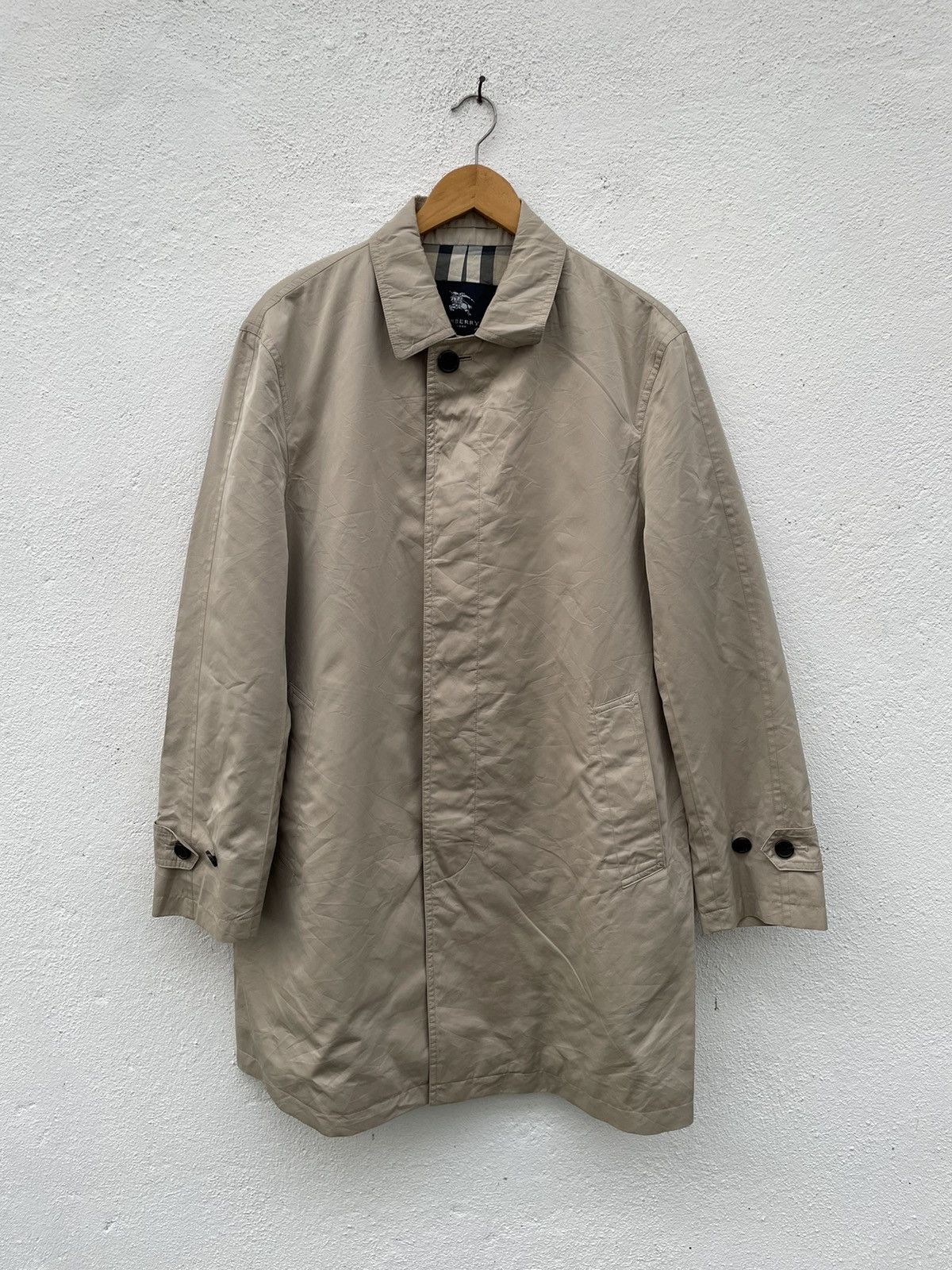 Burberry Burberry London Nova Check Trench Coat Size US M / EU 48-50 / 2 - 2 Thumbnail