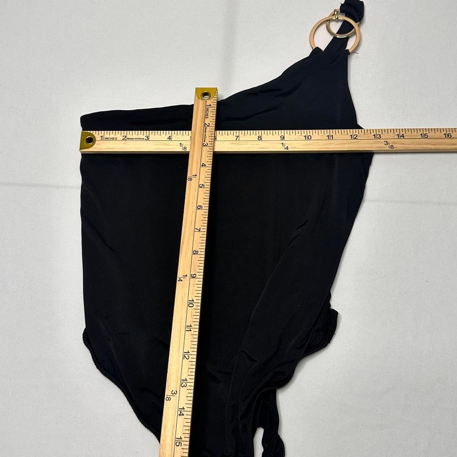 Other Shelly Size Medium Y2K One Should Flattering Black Body Suit Size M / US 6-8 / IT 42-44 - 4 Thumbnail