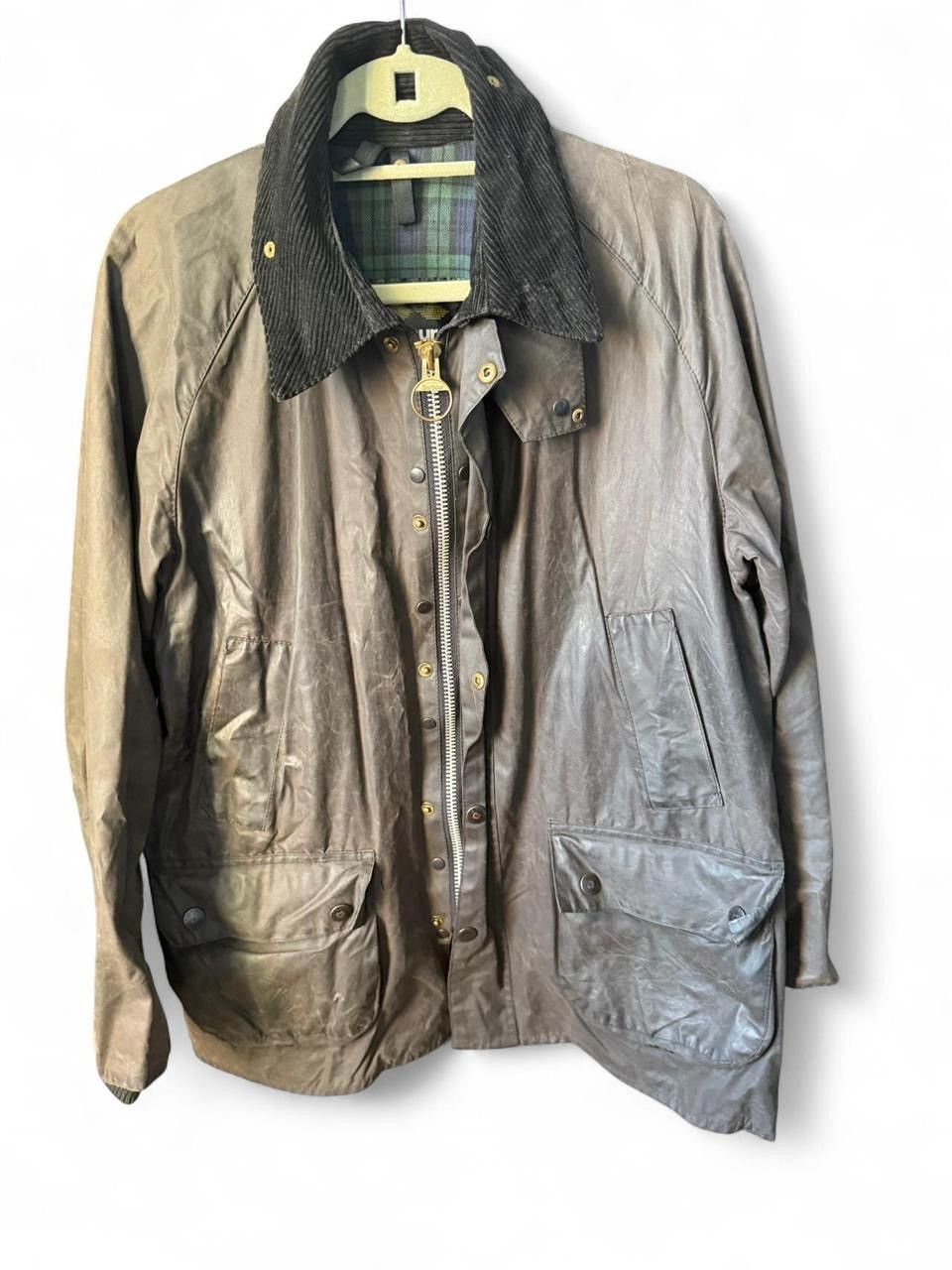 Barbour Barbour Bedale jacket in green and blue colorway Size US L / EU 52-54 / 3 - 2 Thumbnail