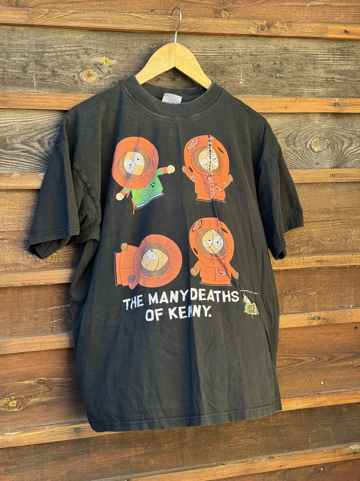 Cartoon Network 1999 South Park The Many Deaths of Kenny vintage t-shirt tee Size US M / EU 48-50 / 2 - 4 Thumbnail